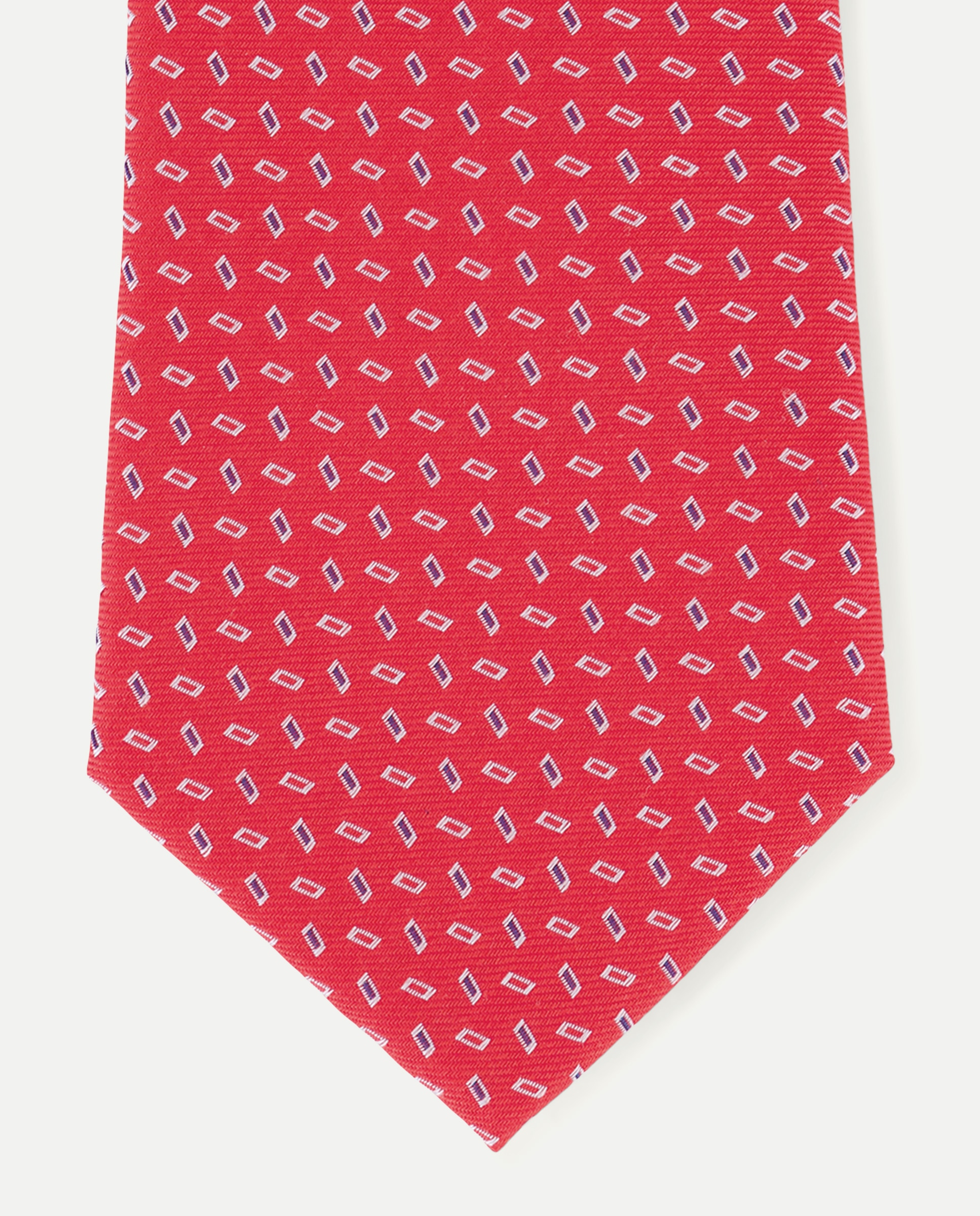 Imagem 0 de Gravata de Seda com Motivos Geométricos