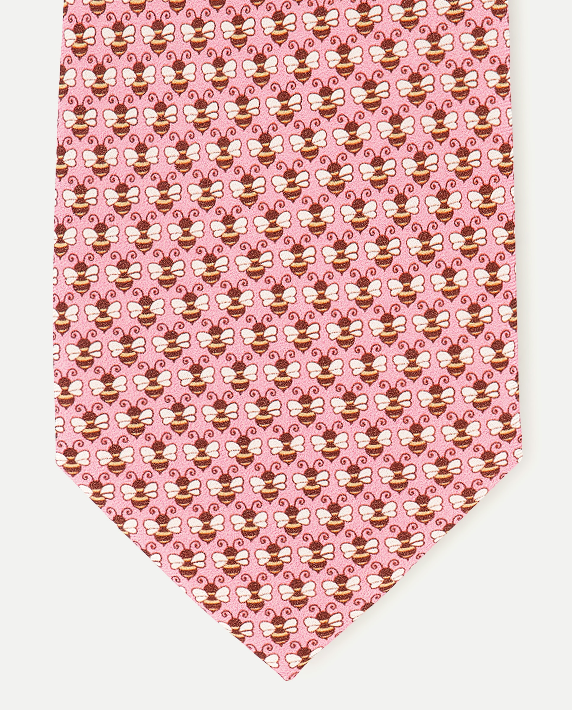 Imagem 0 de Gravata de Coleção Antimanchas com Estampado de Abelhas