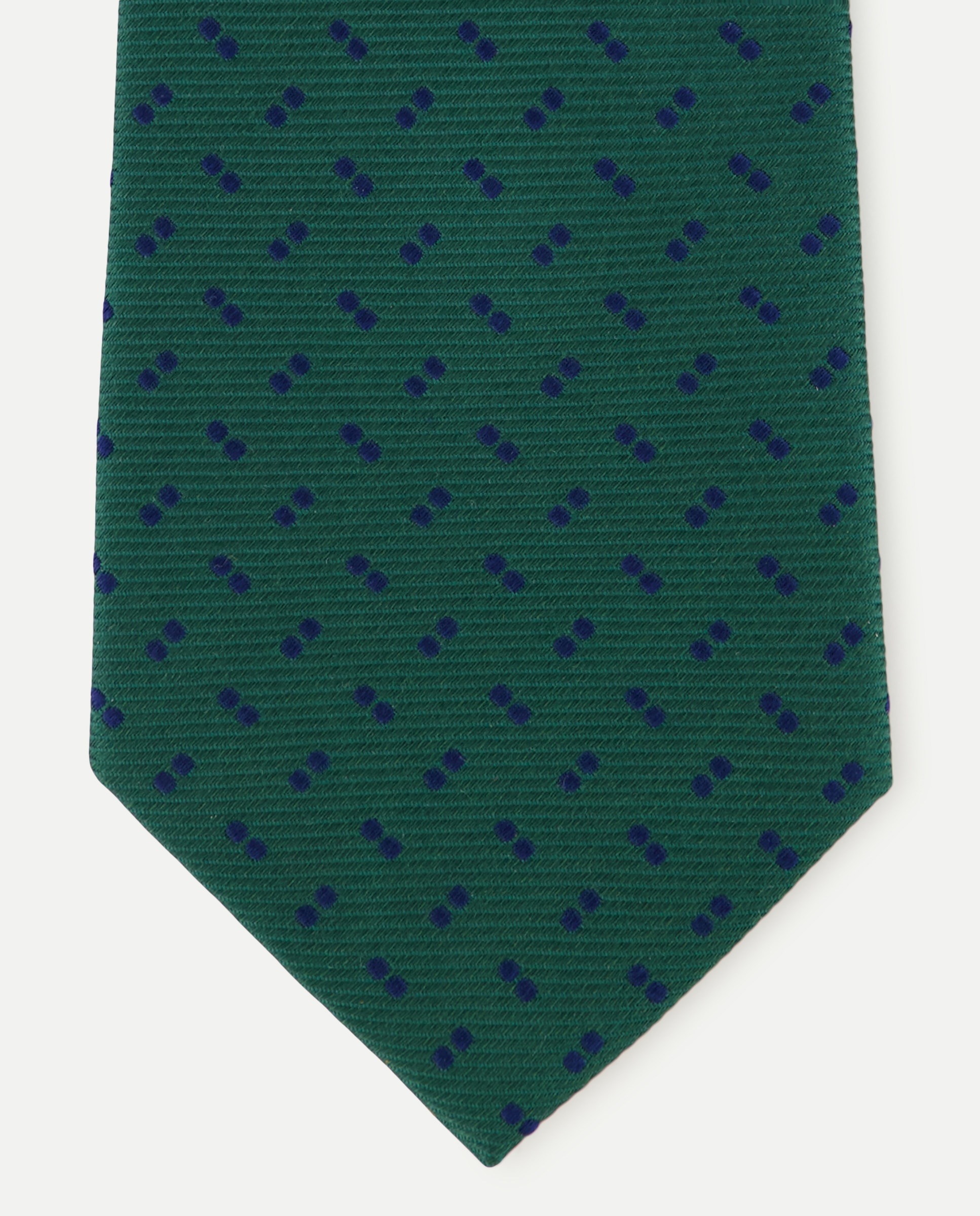Imagen 1 de Corbata de seda con estructura. - Dustin - Verde Verde