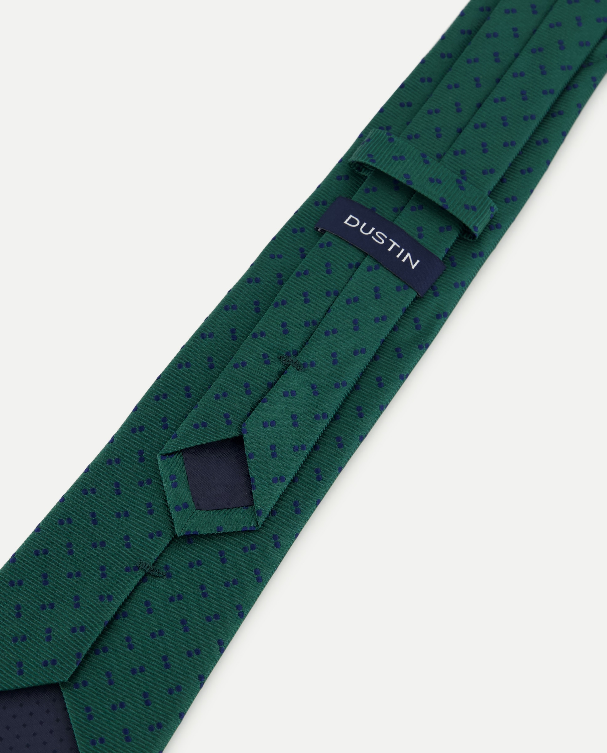 Imagen 3 de Corbata de seda con estructura. - Dustin - Verde Verde