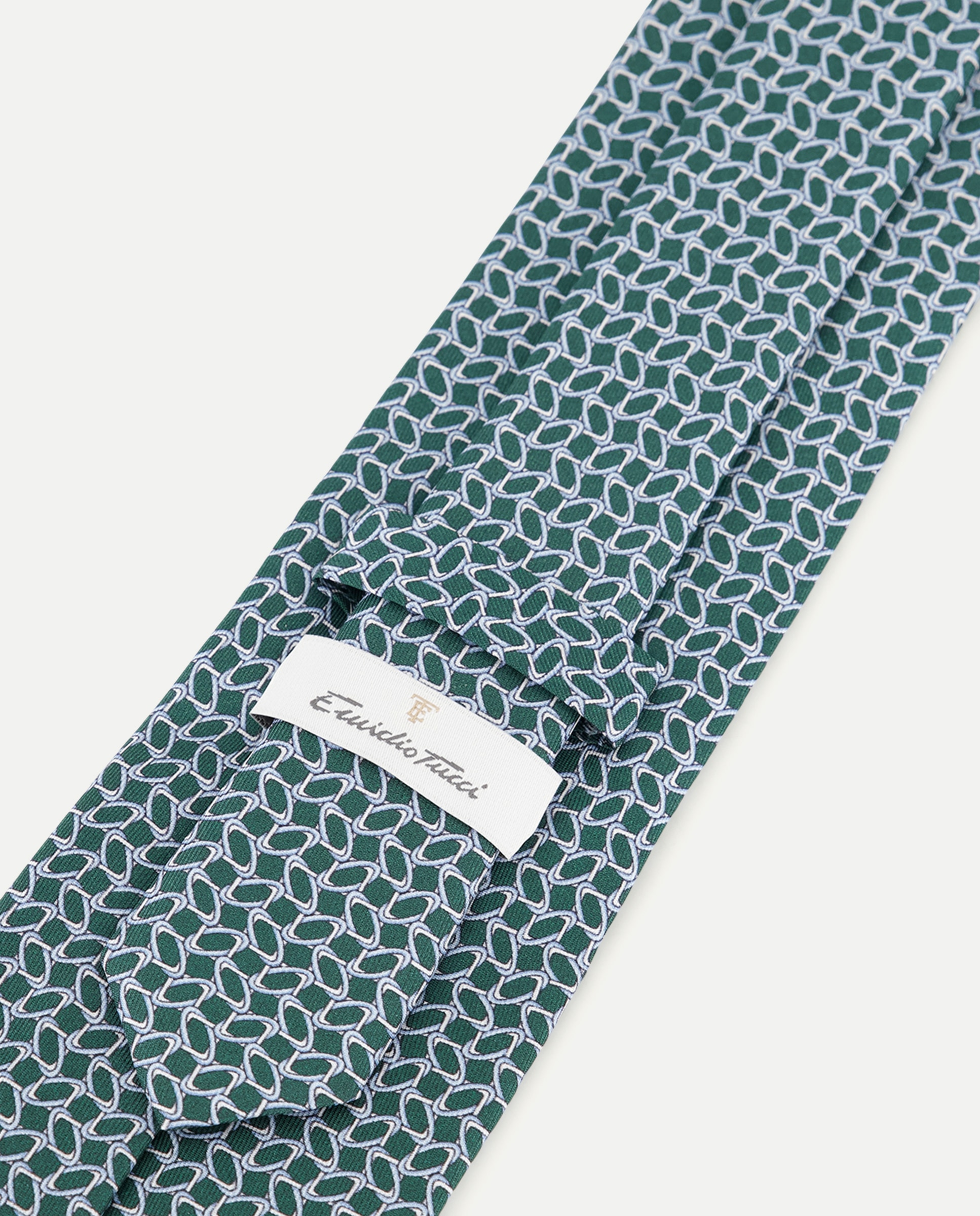 Gravata de Seda e Sarja 500 Verde-3