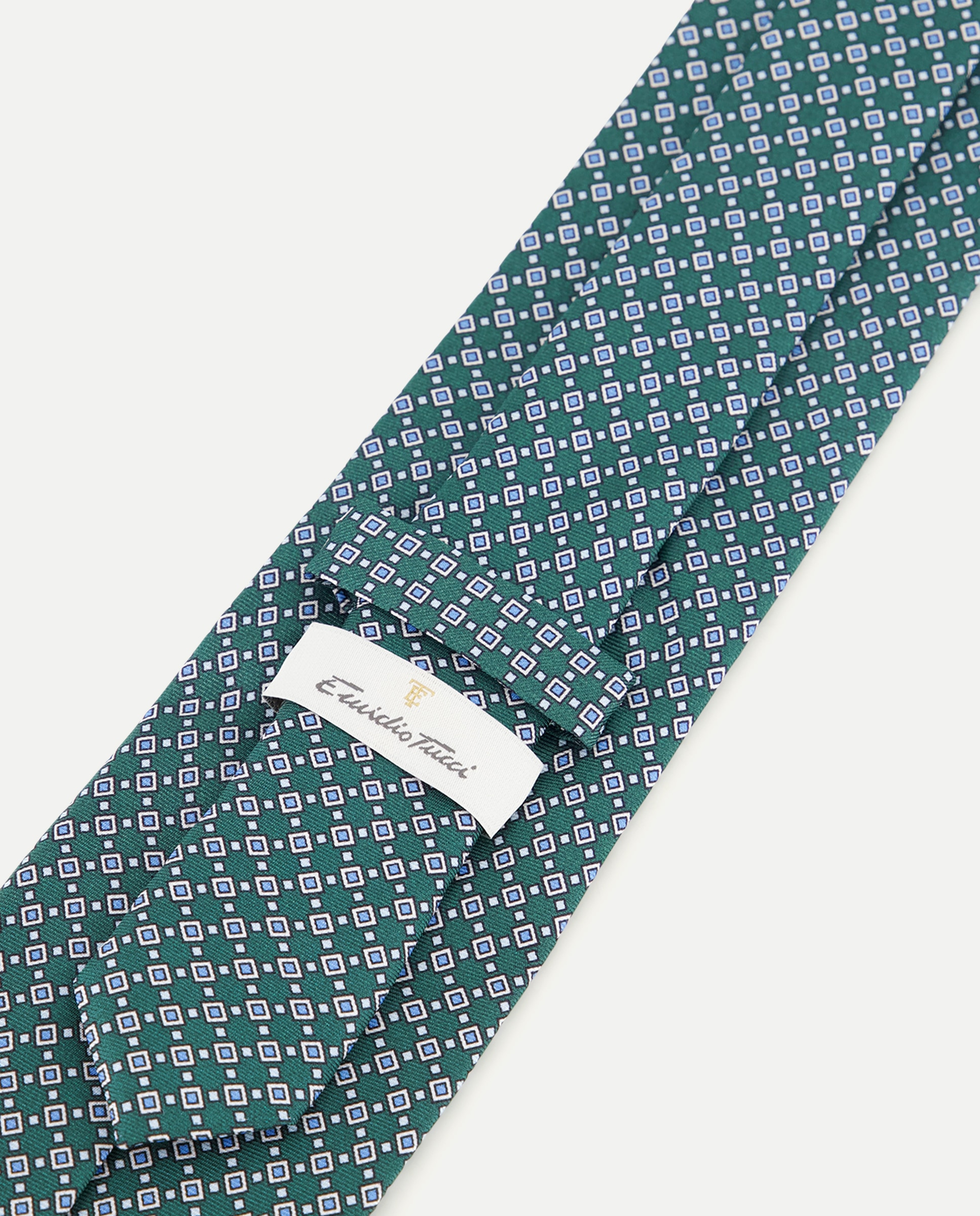 Gravata de Seda e Sarja 500 Verde-3