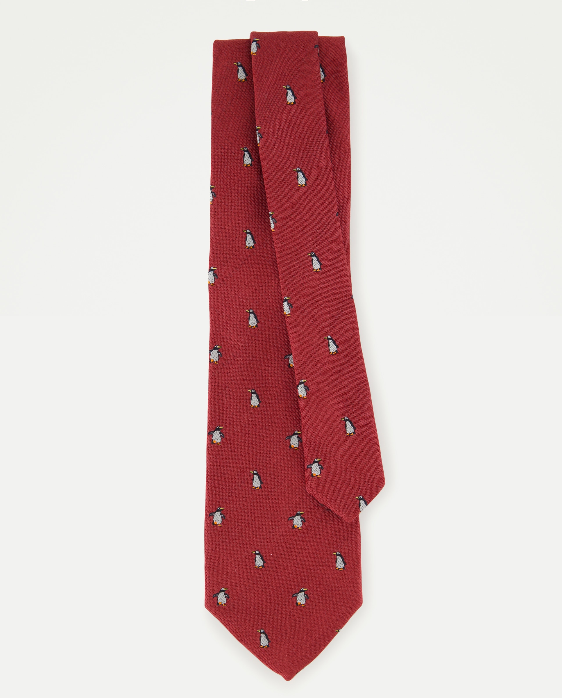 Gravata de Seda com Jacquard Bordeaux-2