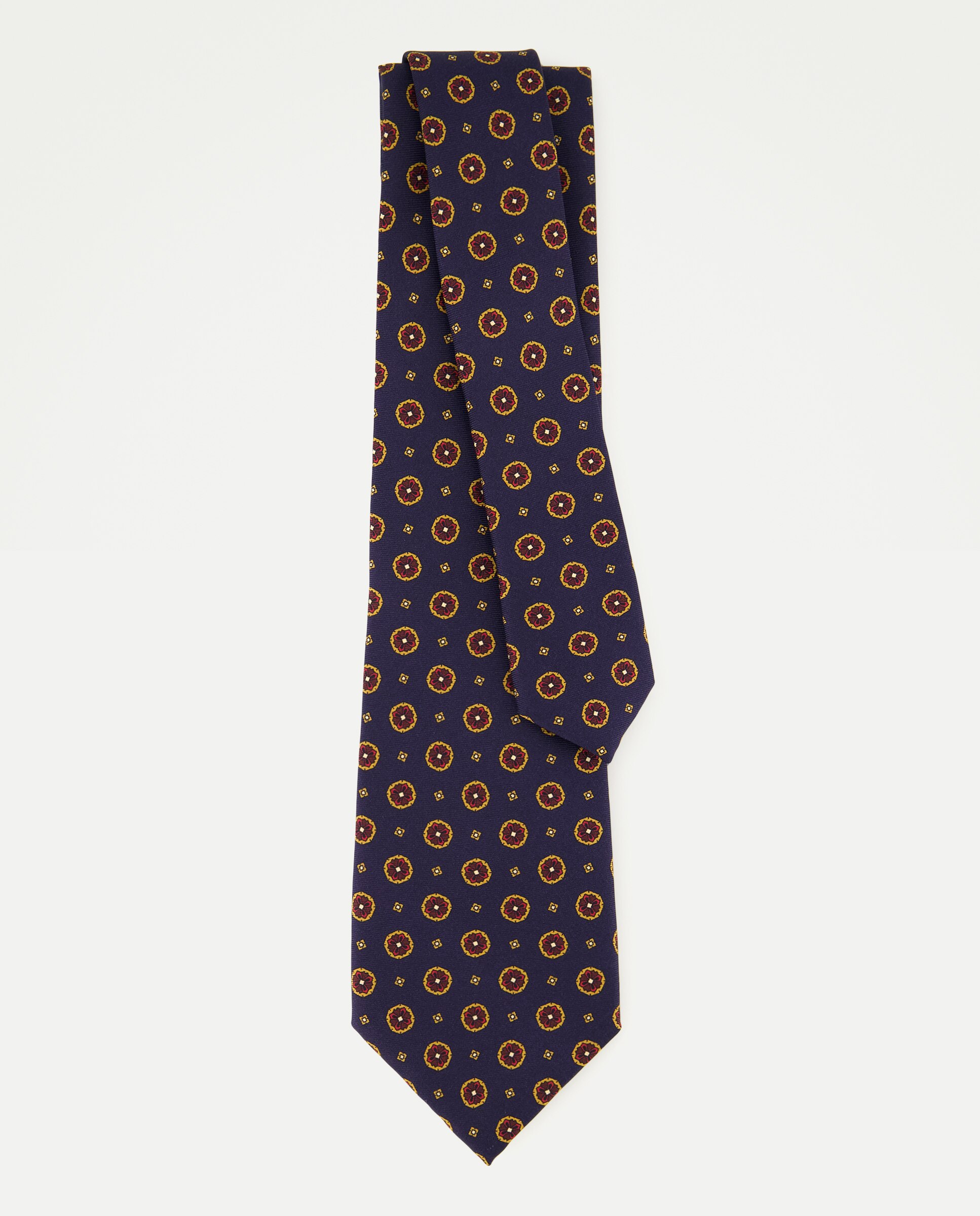 Imagen 2 de Corbata seda twill - Emidio Tucci - Azul marino Azul marino