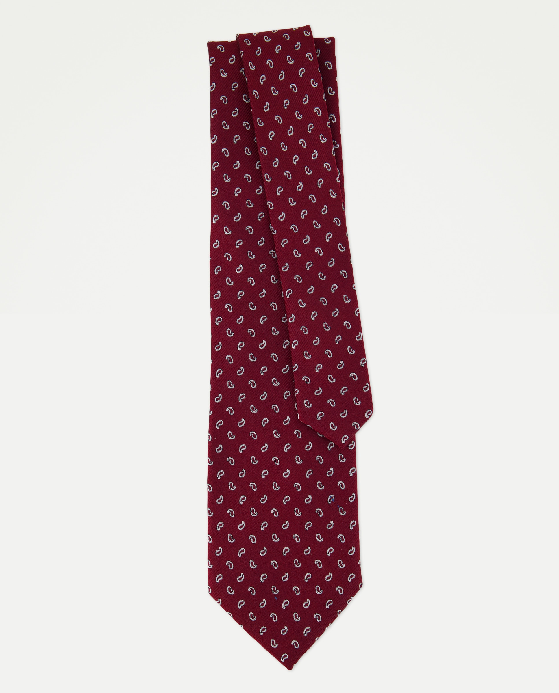 Gravata de Seda com Jacquard Grená-2