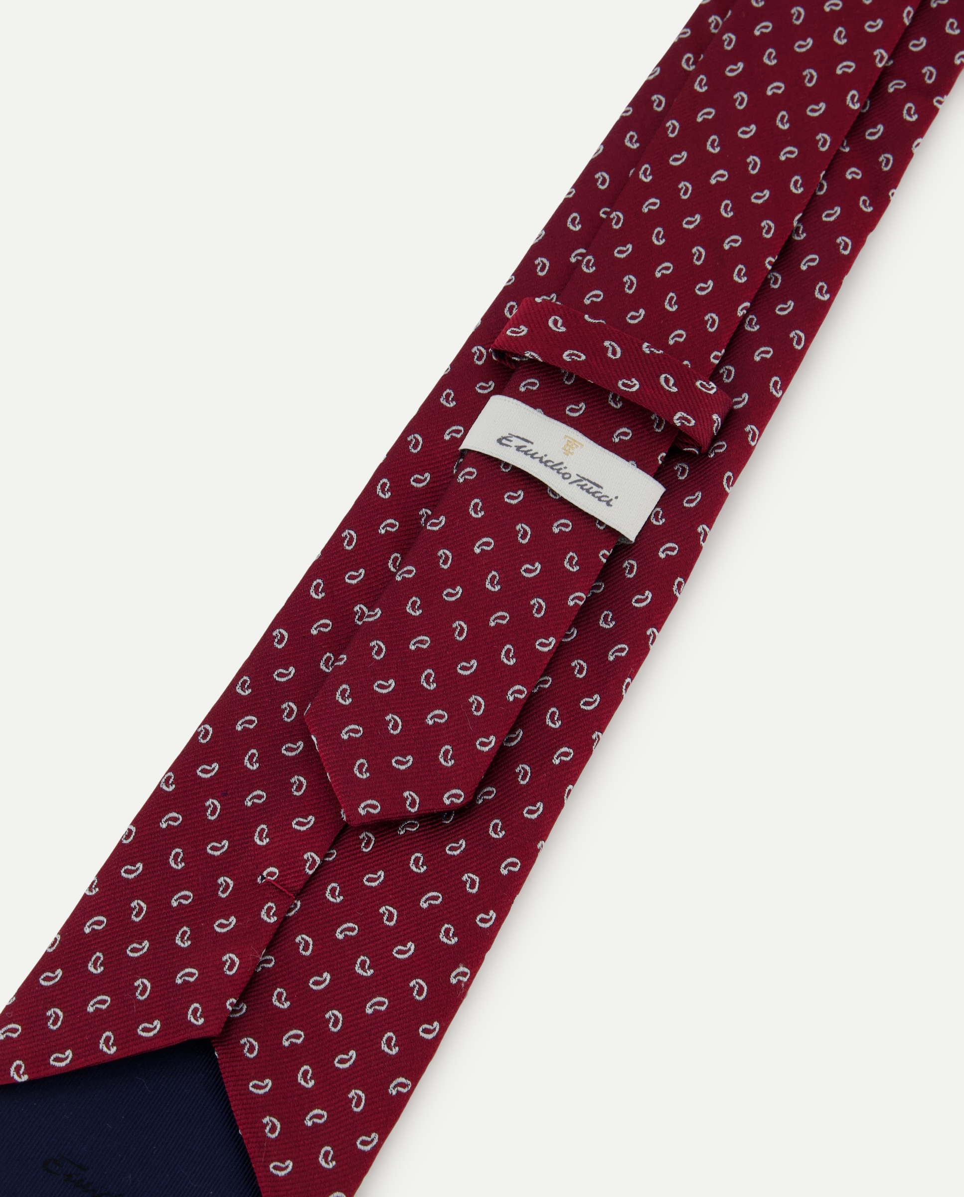 Gravata de Seda com Jacquard Grená-3