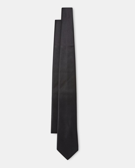 Corbata lisa. Hecho en España.