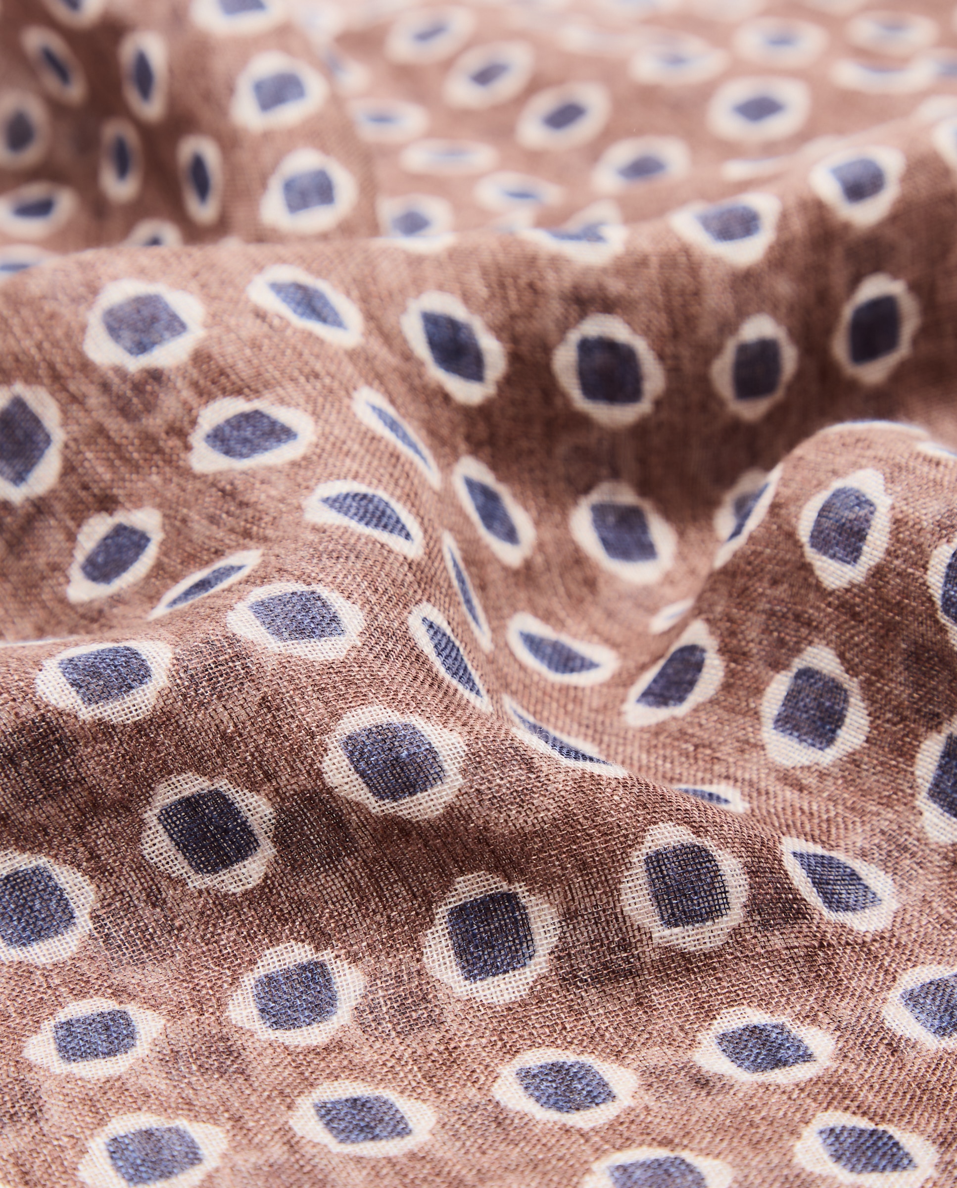 Écharpe de Linho Azul-marinho-3