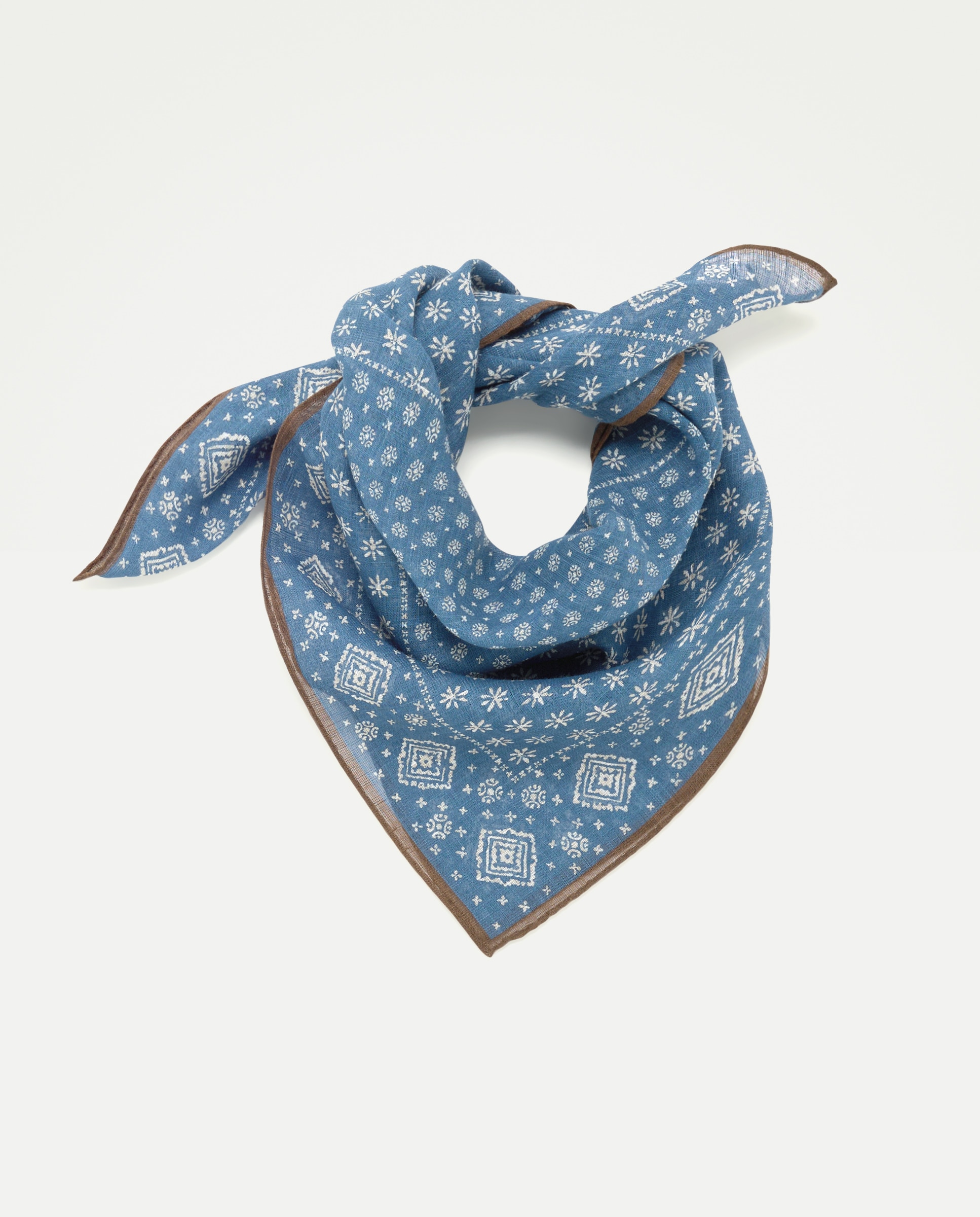 Imagem 0 de Lenço bandana em mistura de linho