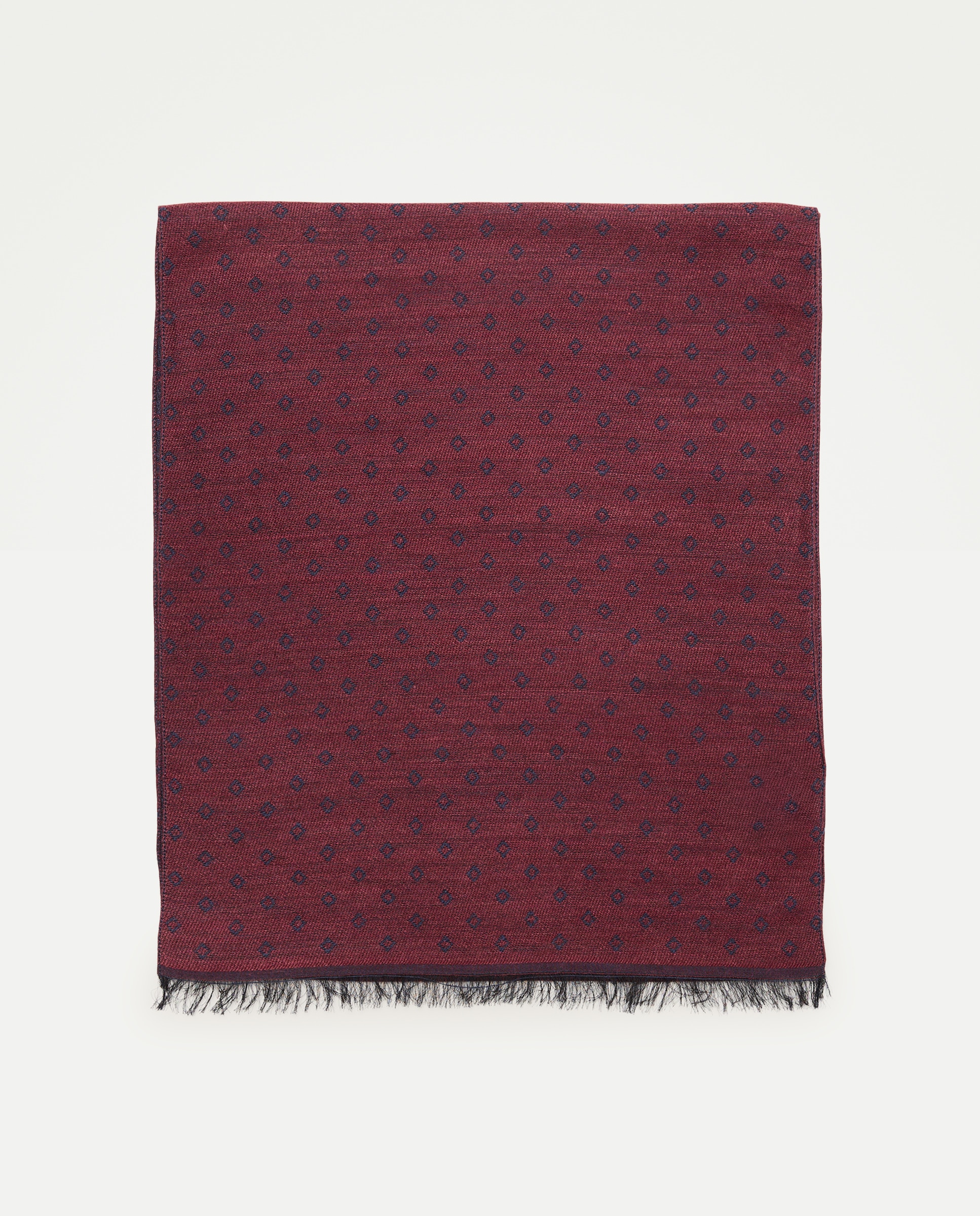 Cachecol Ligeiro com Fantasia Bordeaux-2