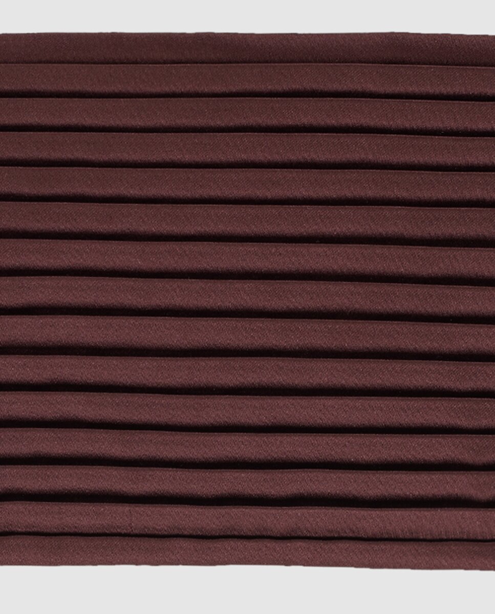 Faixa grená às riscas com estojo Bordeaux-3