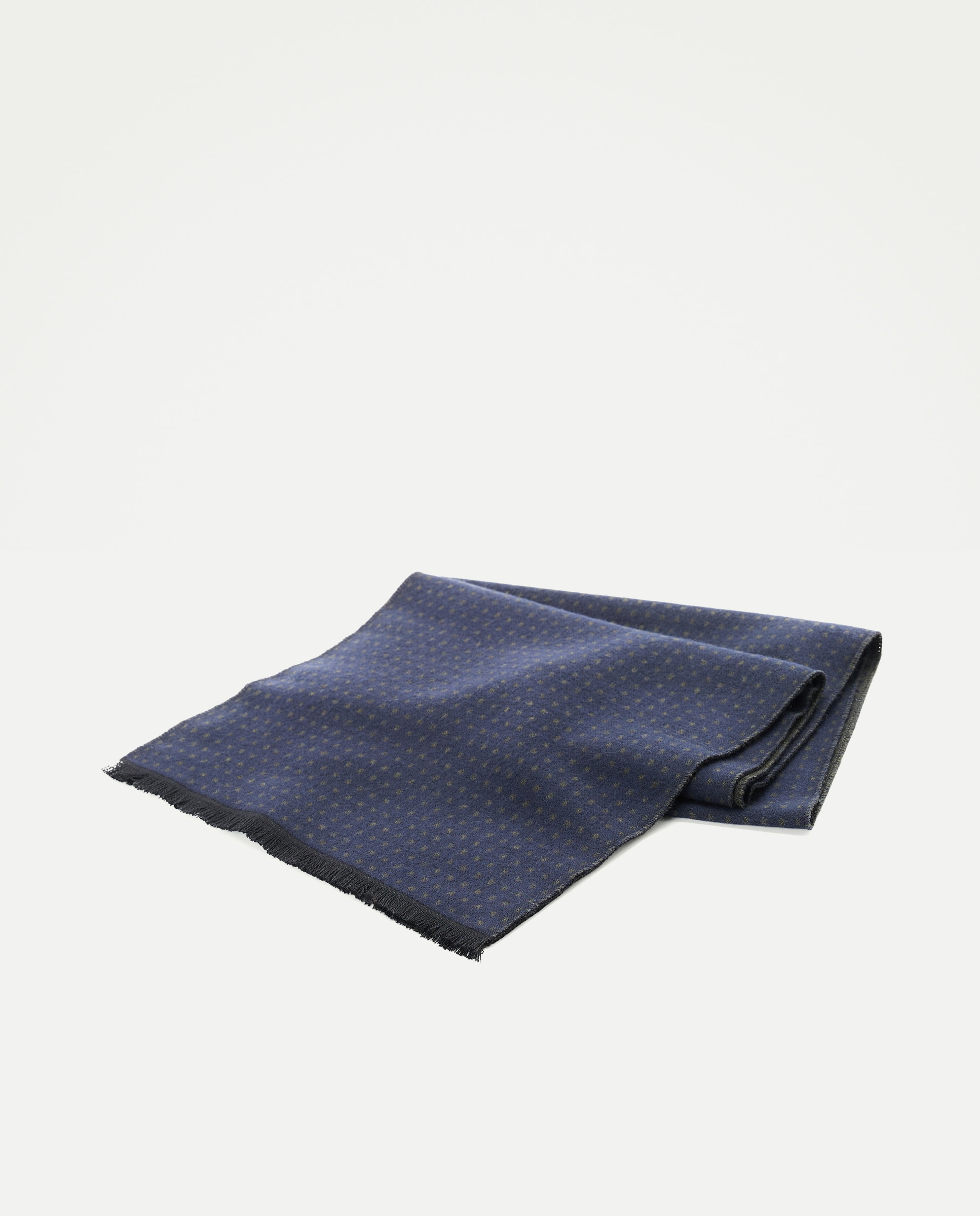 Bufanda microestampada. - Dustin - Verde oscuro Verde oscuro-2