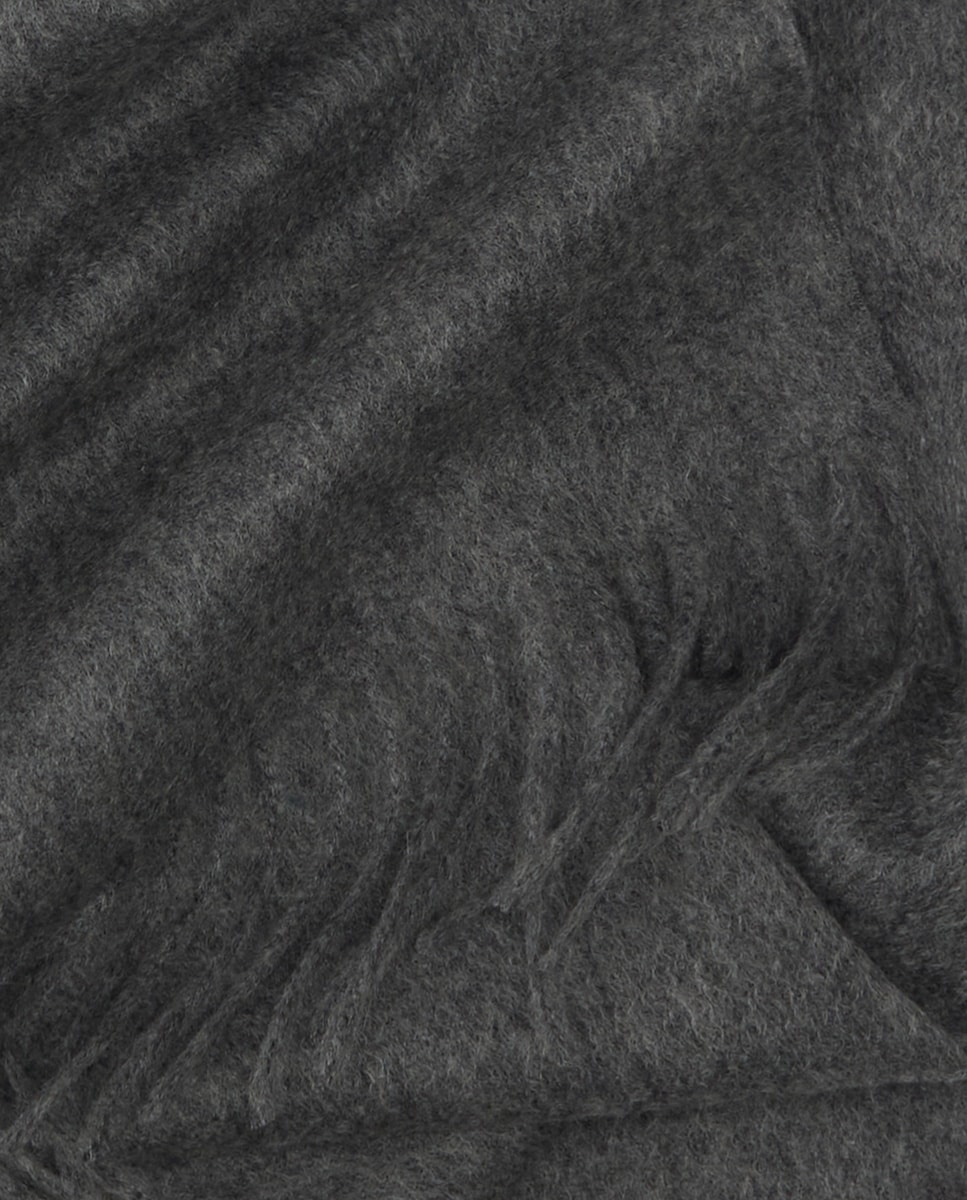 Cachecol de Caxemira Cinzento-claro-3