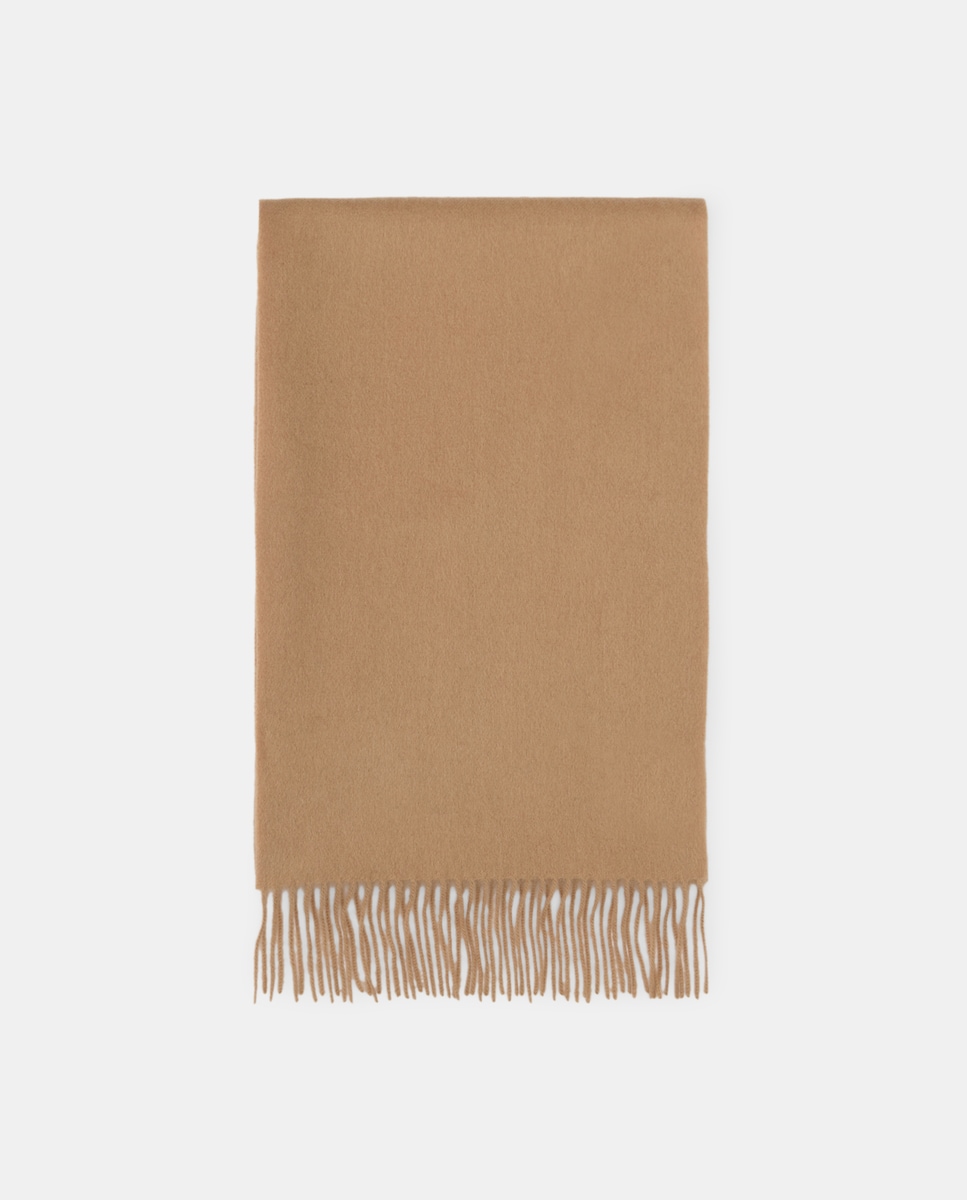 Cachecol de Caxemira Bege-1