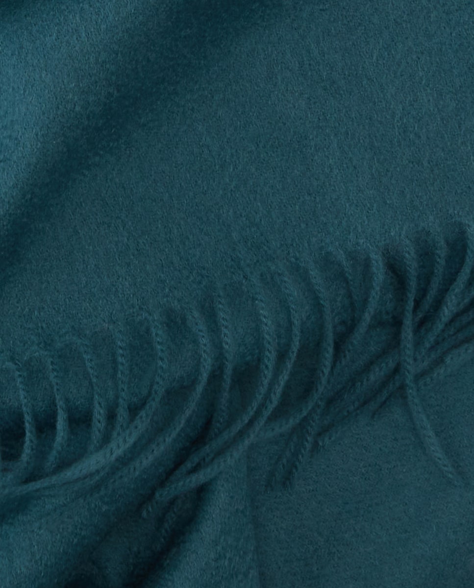 Cachecol de Caxemira Azul Tinta-3