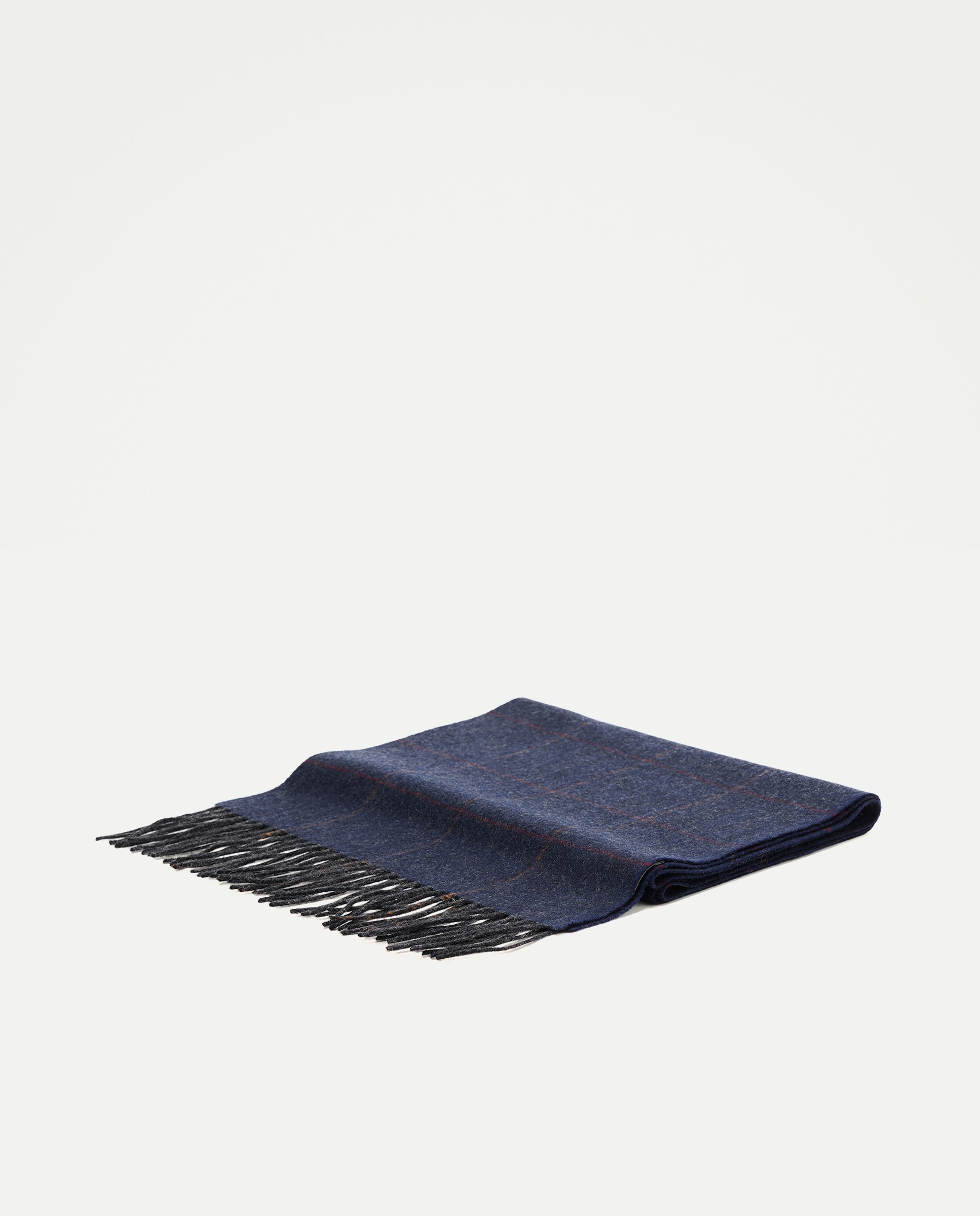 Bufanda lana cashmere - Emidio Tucci - Azul marino Azul marino-2
