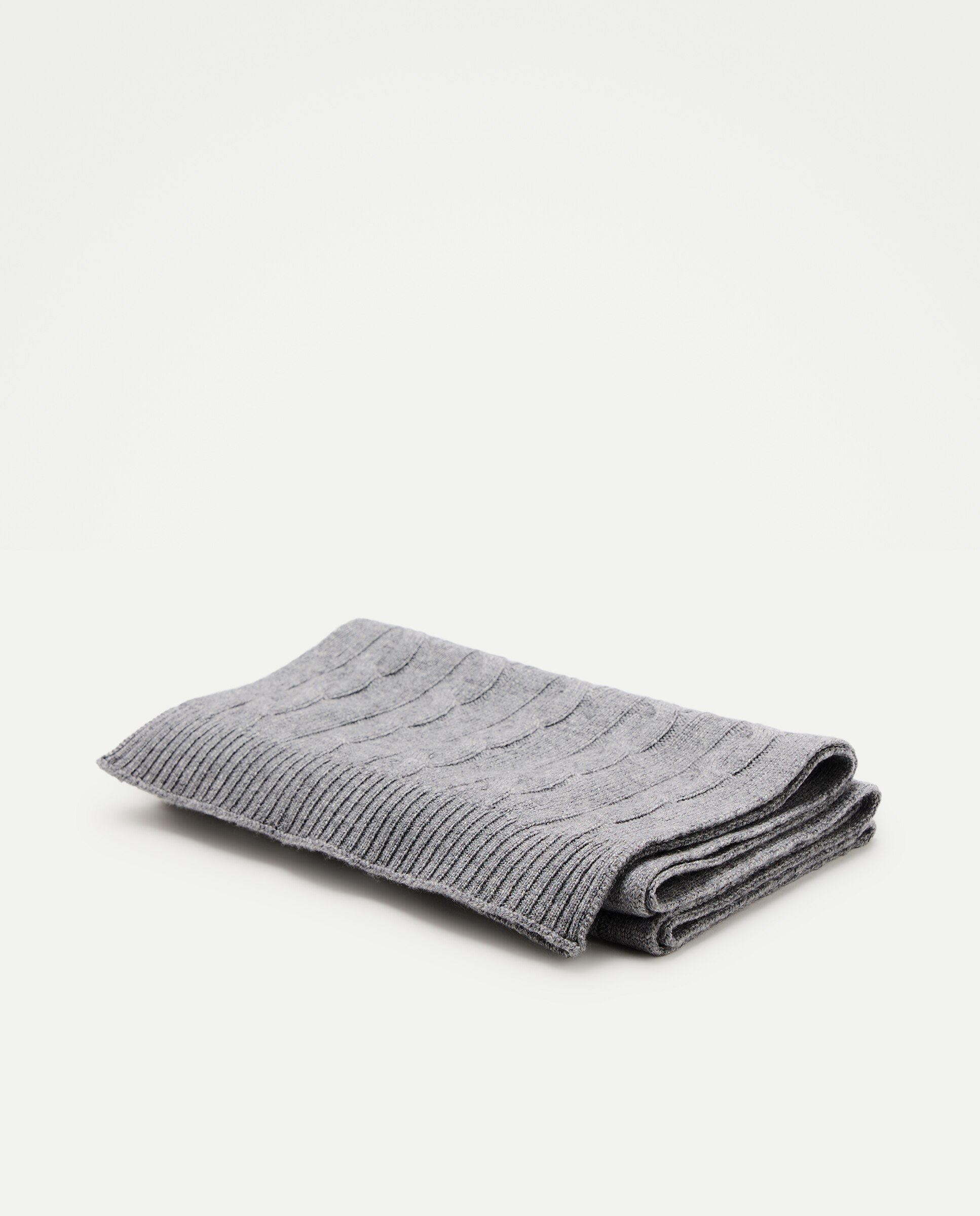 Bufanda de punto de hombre - Emidio Tucci - Gris Gris-2