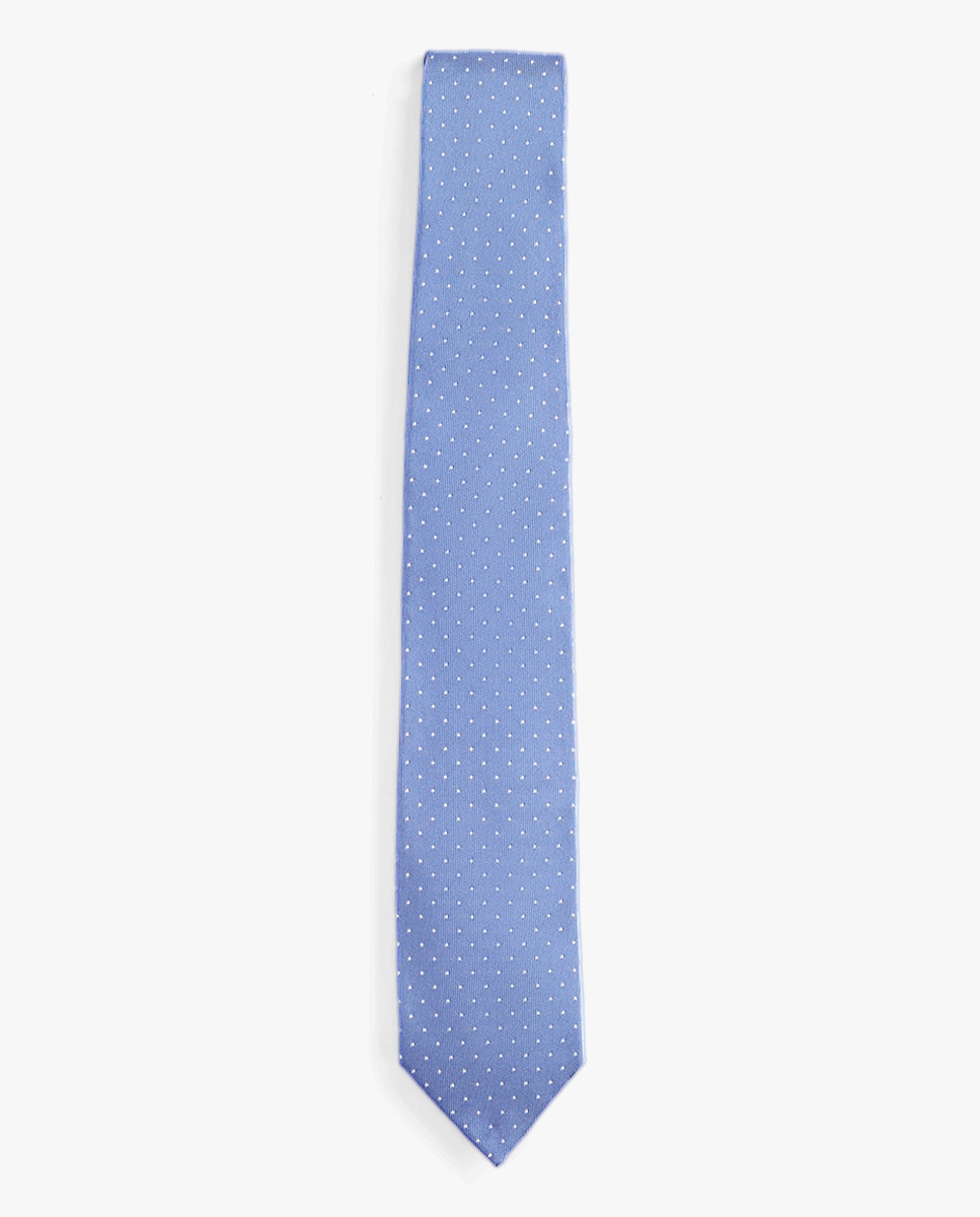 Imagen 1 de Corbata de seda con estampado de hombre - Tommy Hilfiger - Azul claro Azul claro