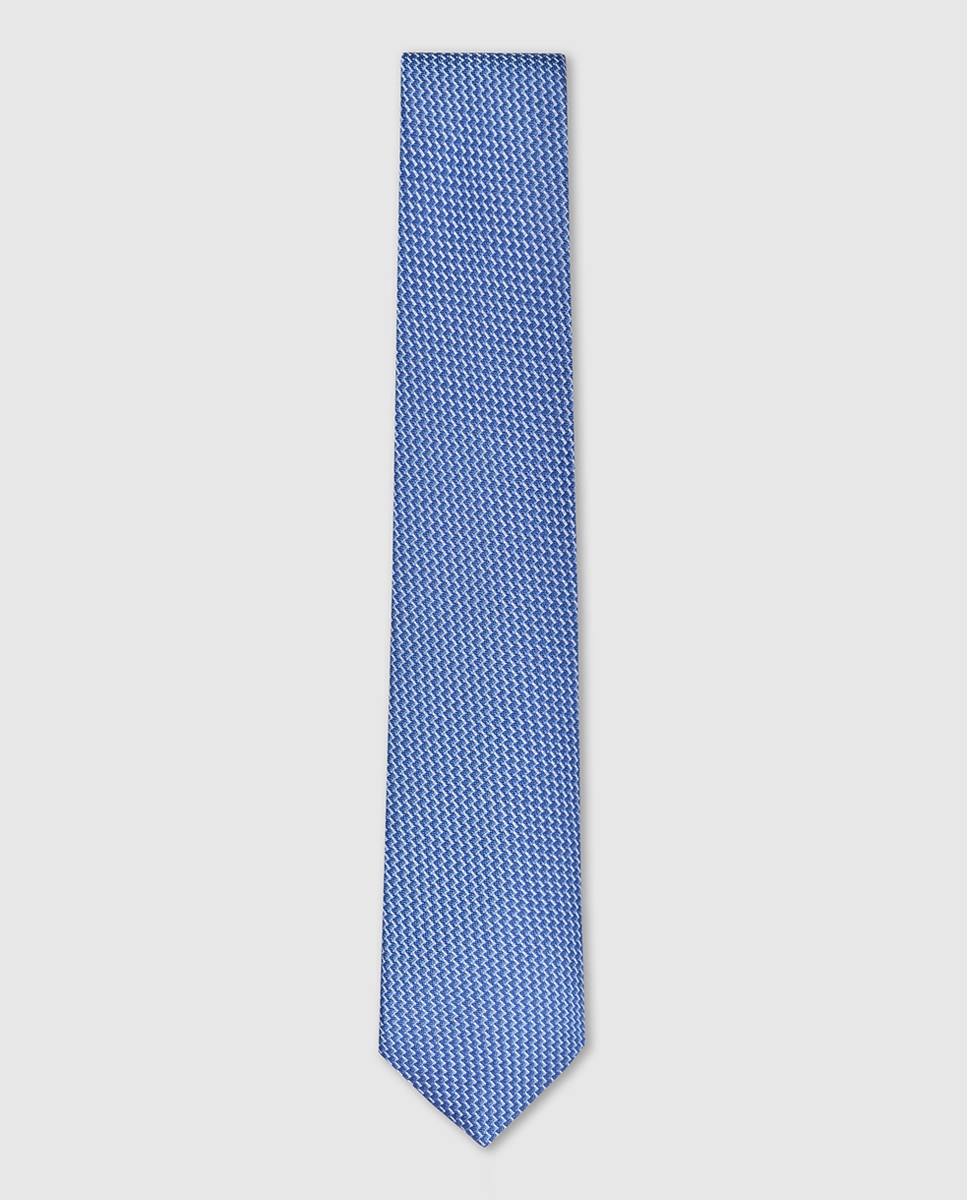 Corbata seda premium de hombre - Olimpo - Azul marino Azul marino-1