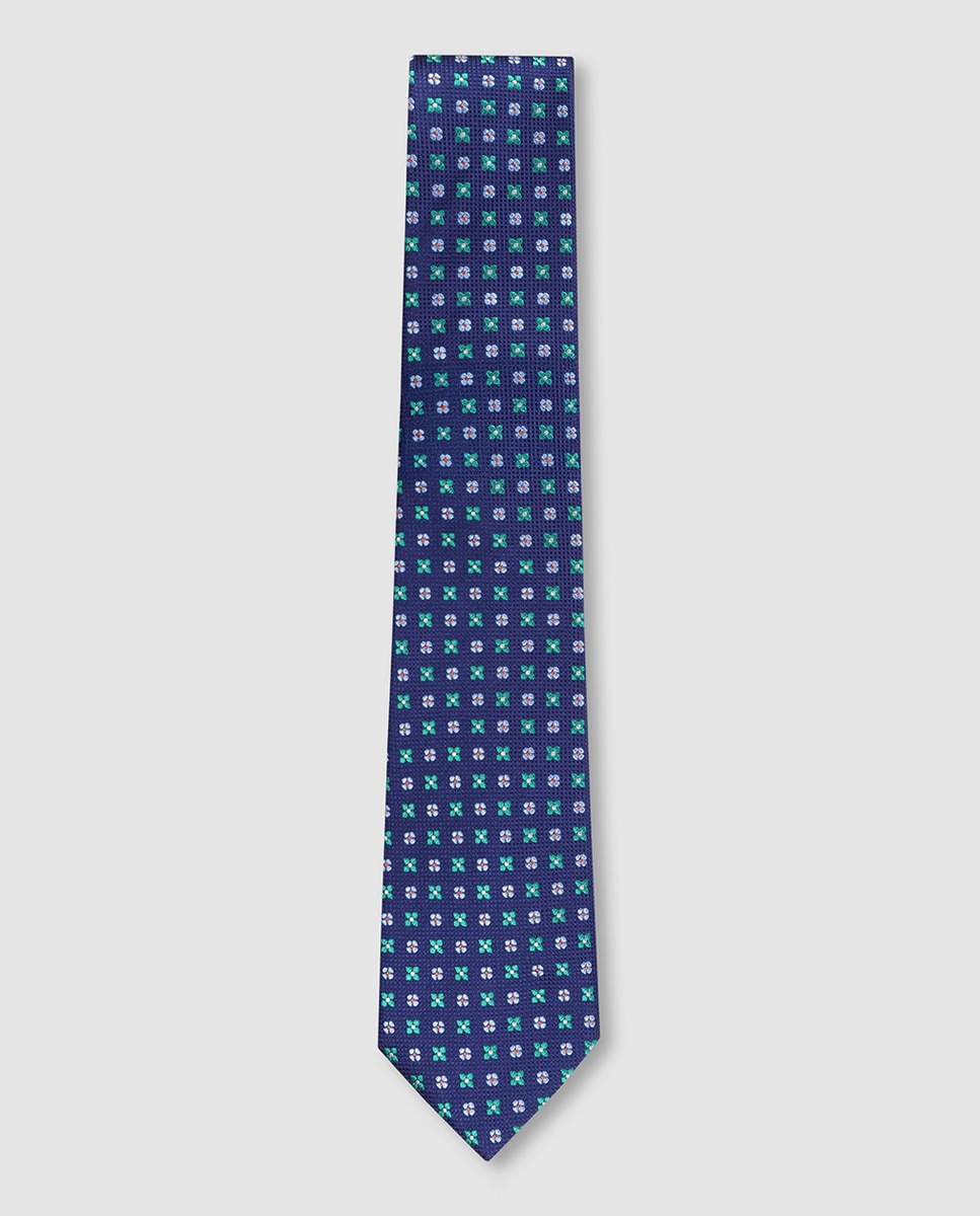 Imagem 0 de Gravata de Seda Natural com Jacquard de Microdesenho