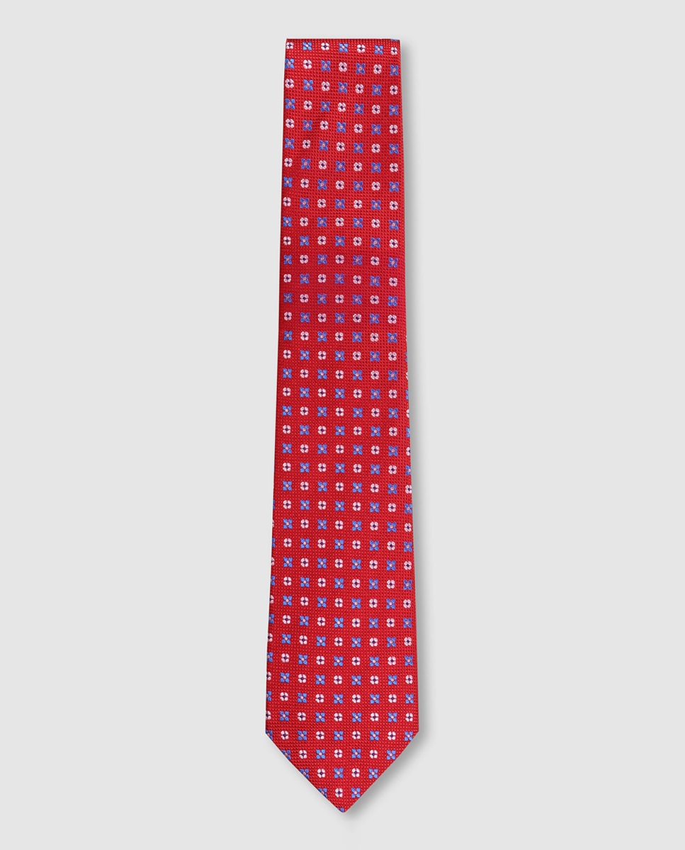 Imagem 0 de Gravata de Seda Natural com Jacquard de Microdesenho