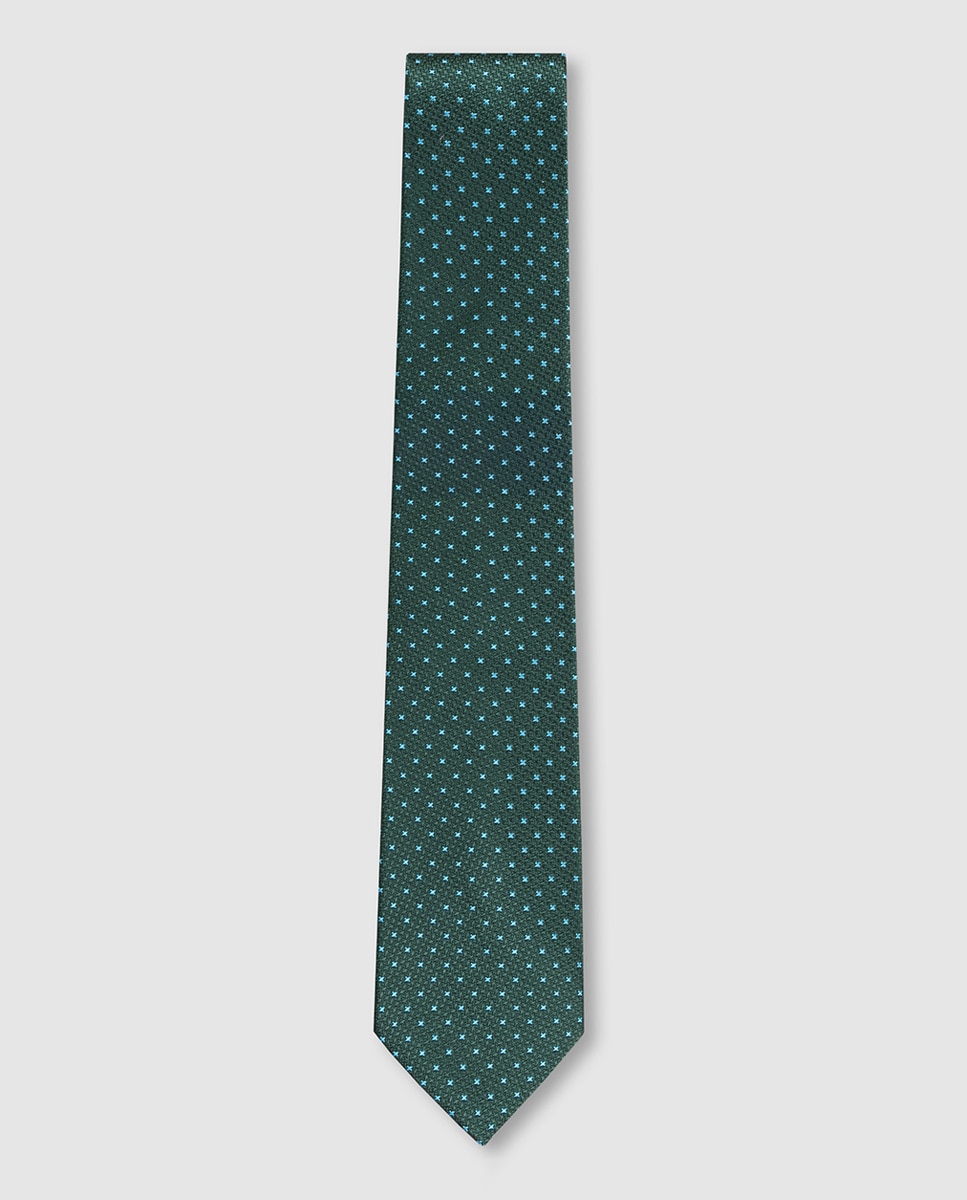 Imagem 0 de Gravata de Seda Natural com Jacquard de Microdesenho