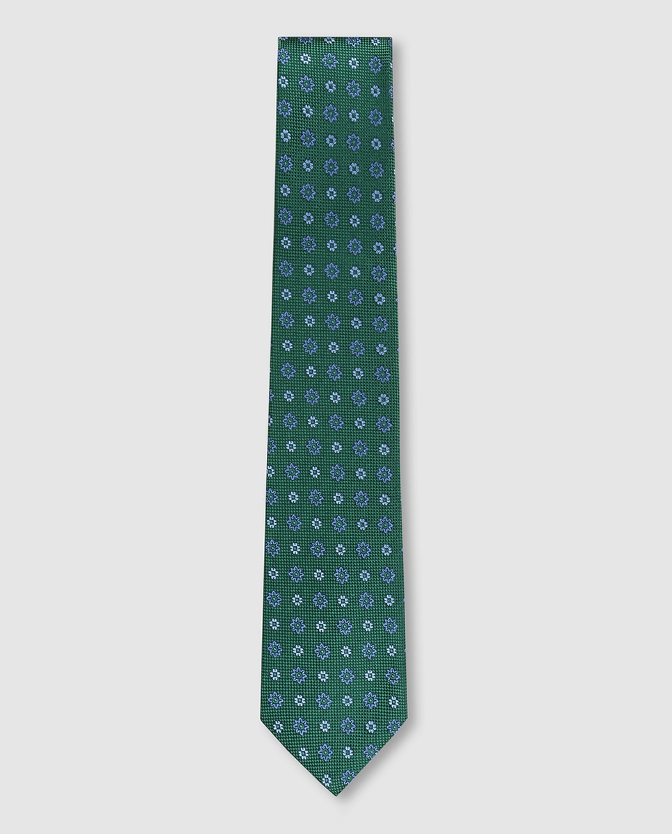 Imagem 0 de Gravata de Seda Natural com Jacquard de Microdesenho