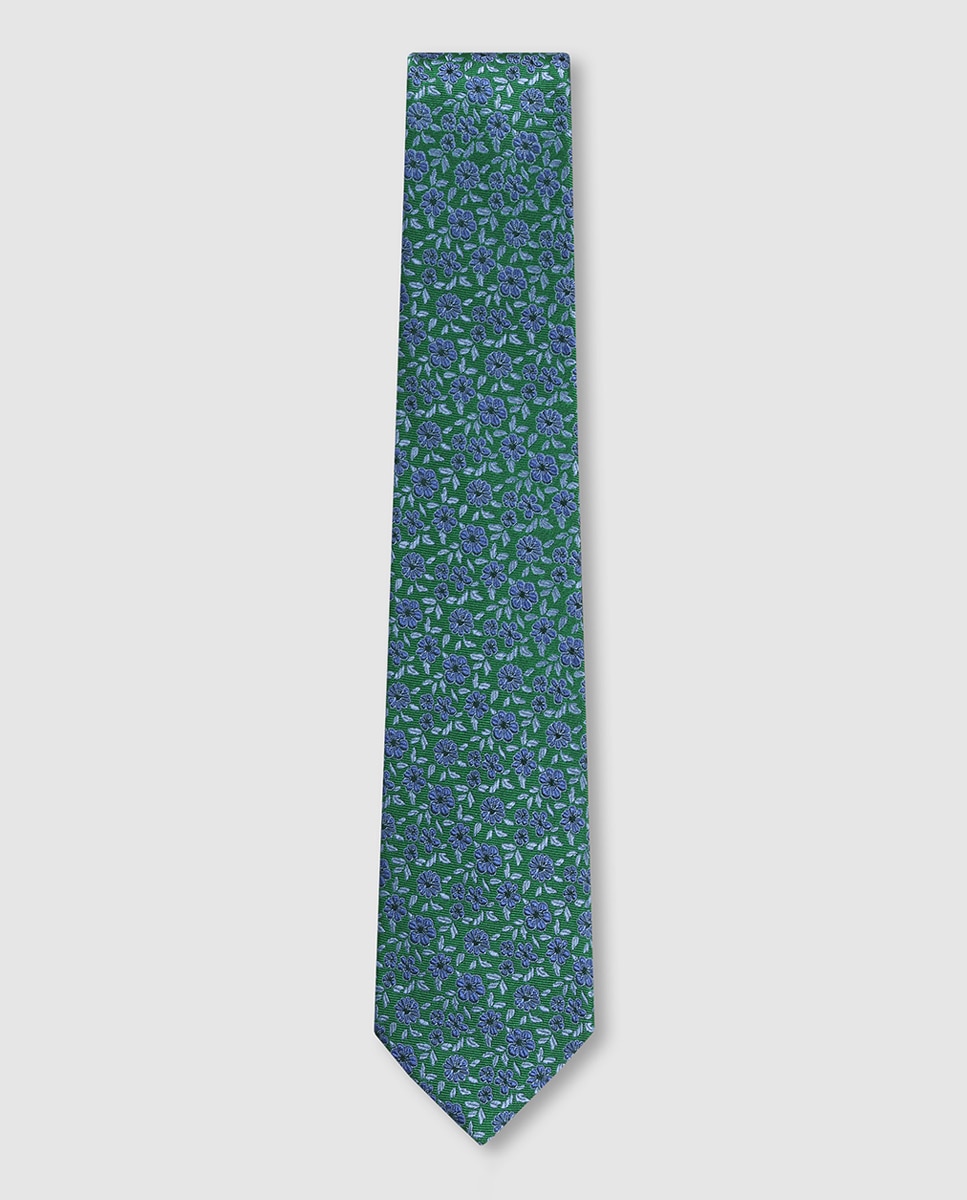 Imagem 0 de Gravata de Seda Natural com Jacquard de Microdesenho