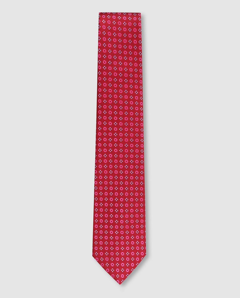 Imagem 0 de Gravata de Seda Natural com Jacquard de Microdesenho