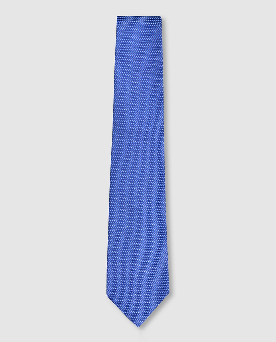 Gravata de Seda Azul-1