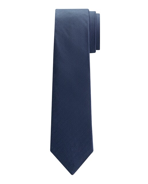 Corbata de hombre de seda con textura a tono.