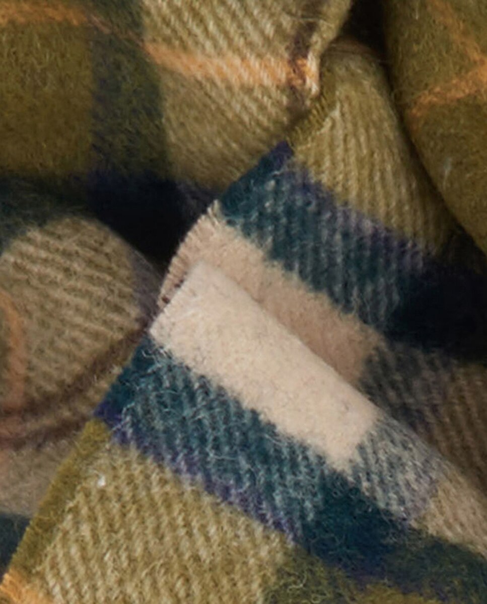 Bufanda de lana de hombre - Barbour - Verde Verde-3