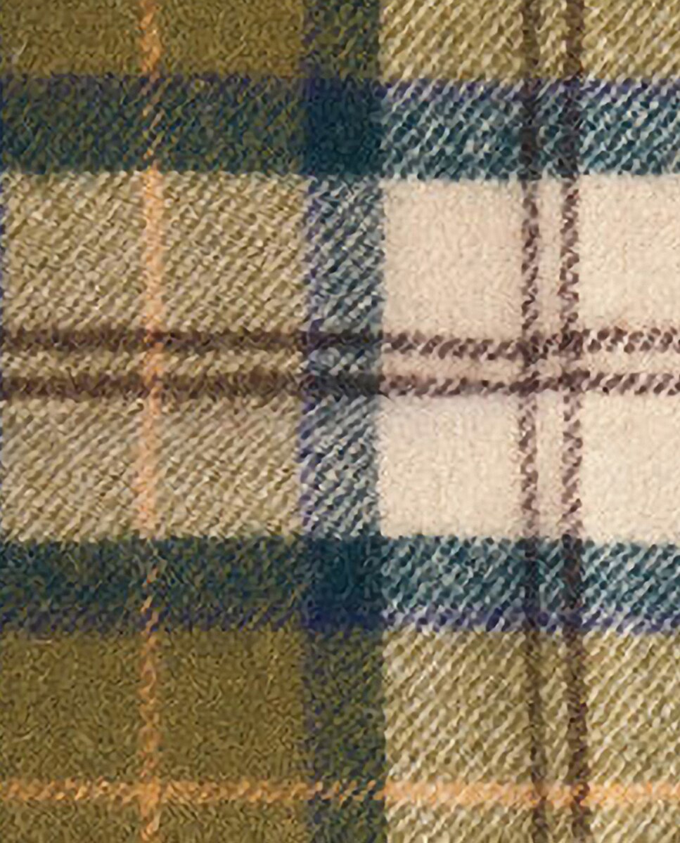Bufanda de lana de hombre - Barbour - Verde Verde-4