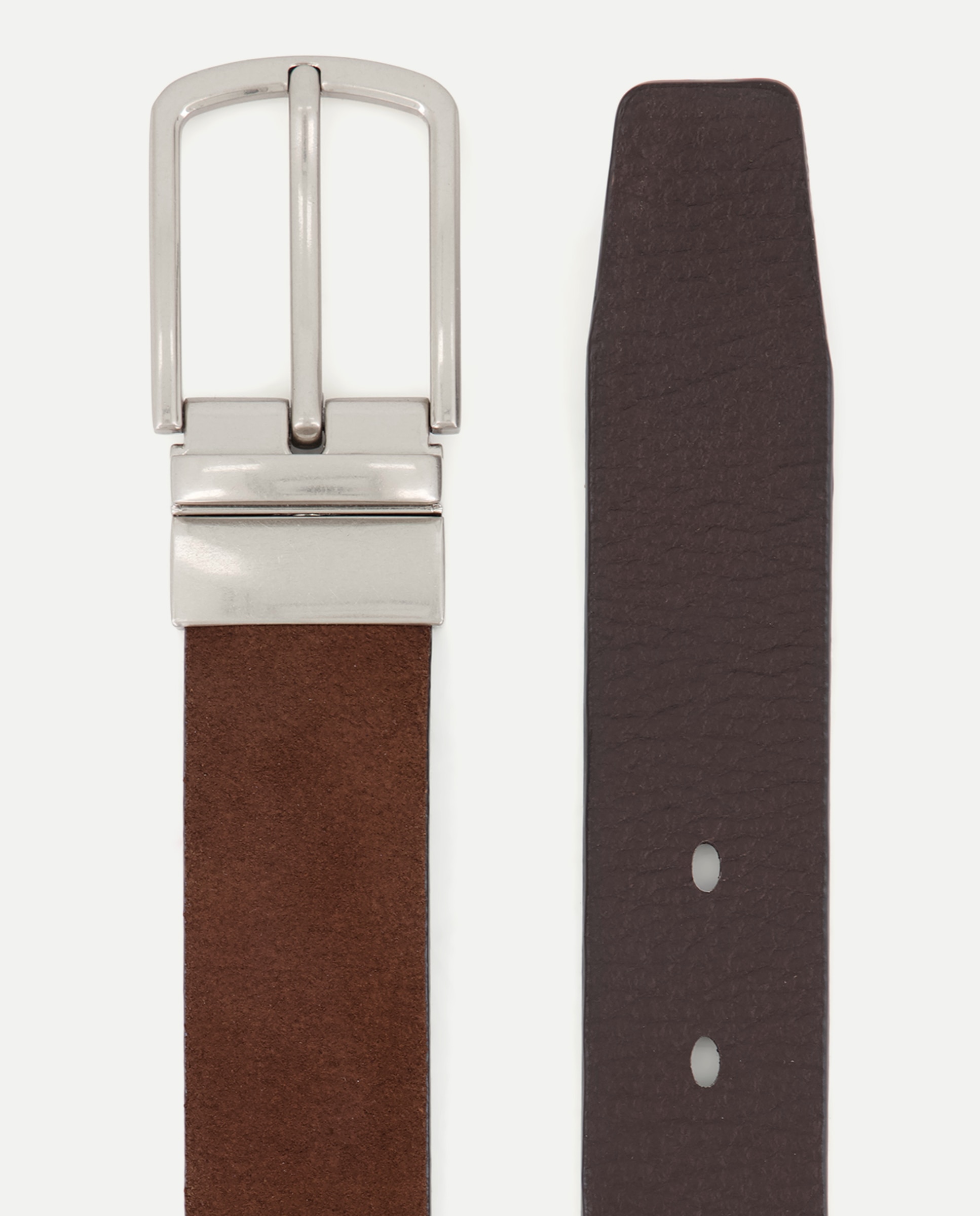 Cinto em Pele Castanho-2