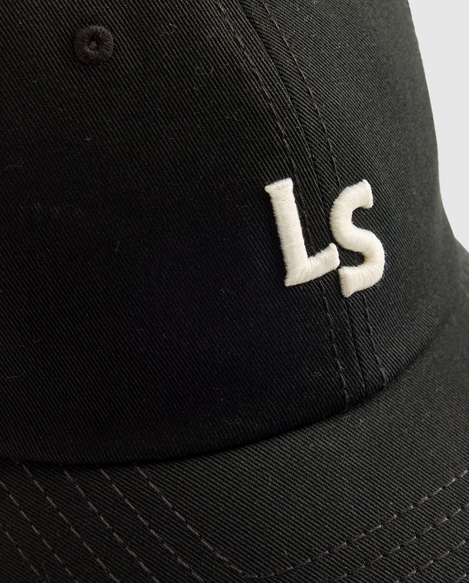 Boné ls Monogram Preto-4