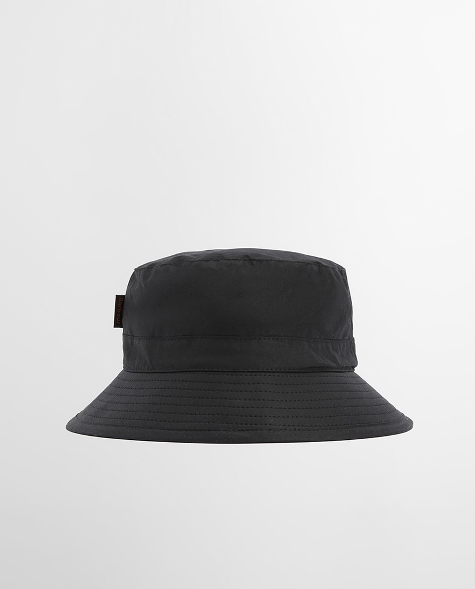 Gorro casco encerado de hombre - Barbour - Negro Negro-2