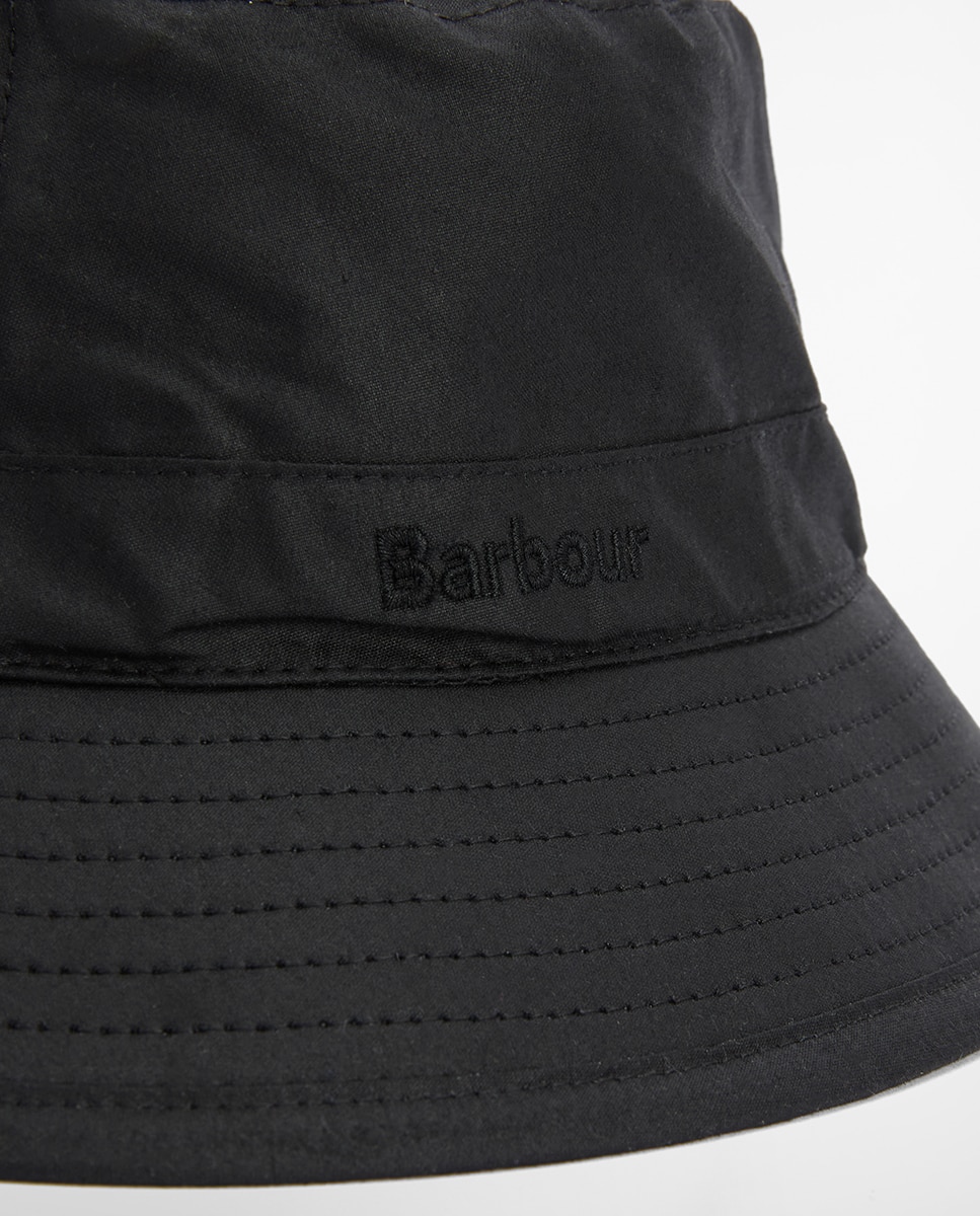 Gorro casco encerado de hombre - Barbour - Negro Negro-3