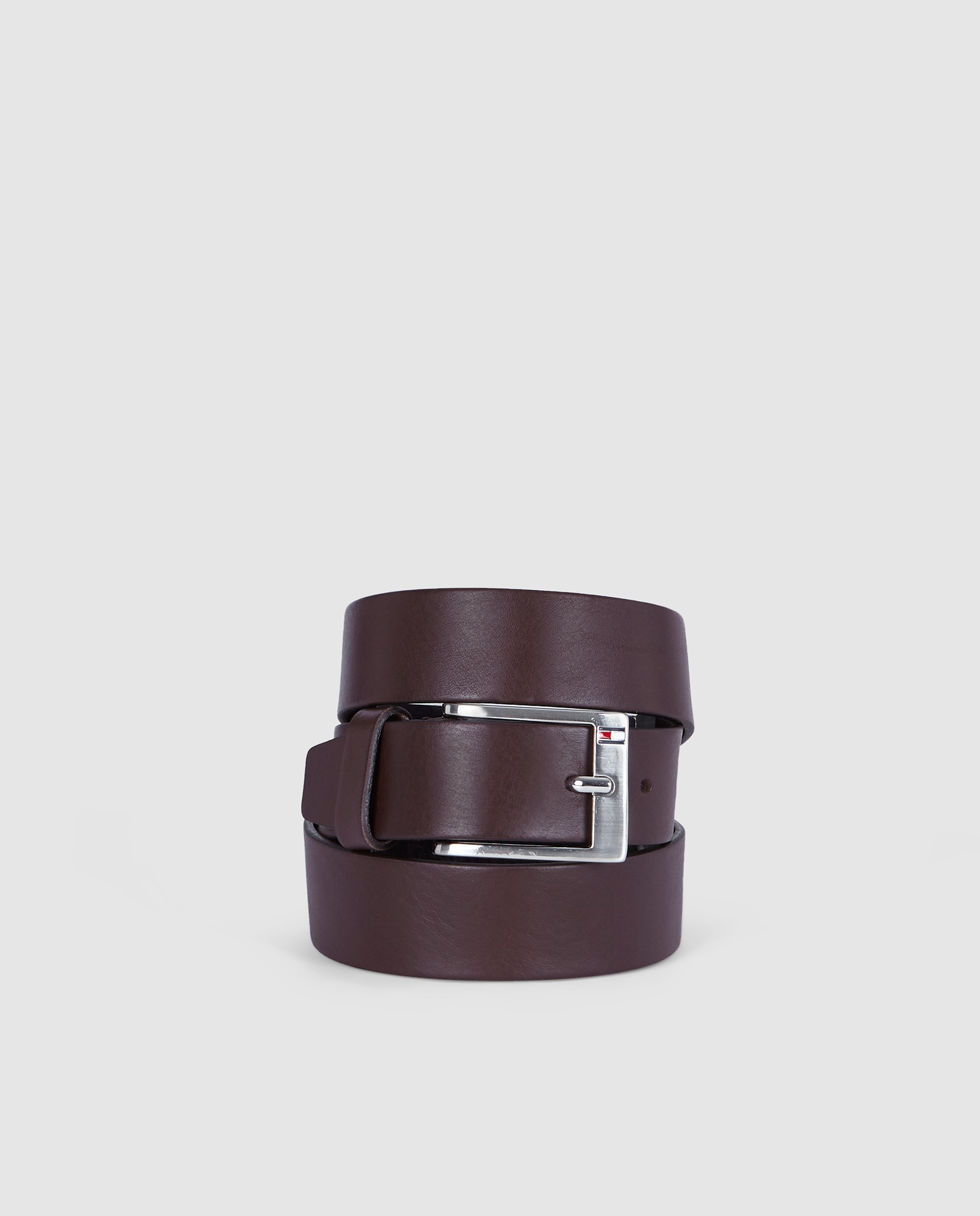 Imagen 0 de Cinturón de hombre Tommy Hilfiger piel marrón Marrón