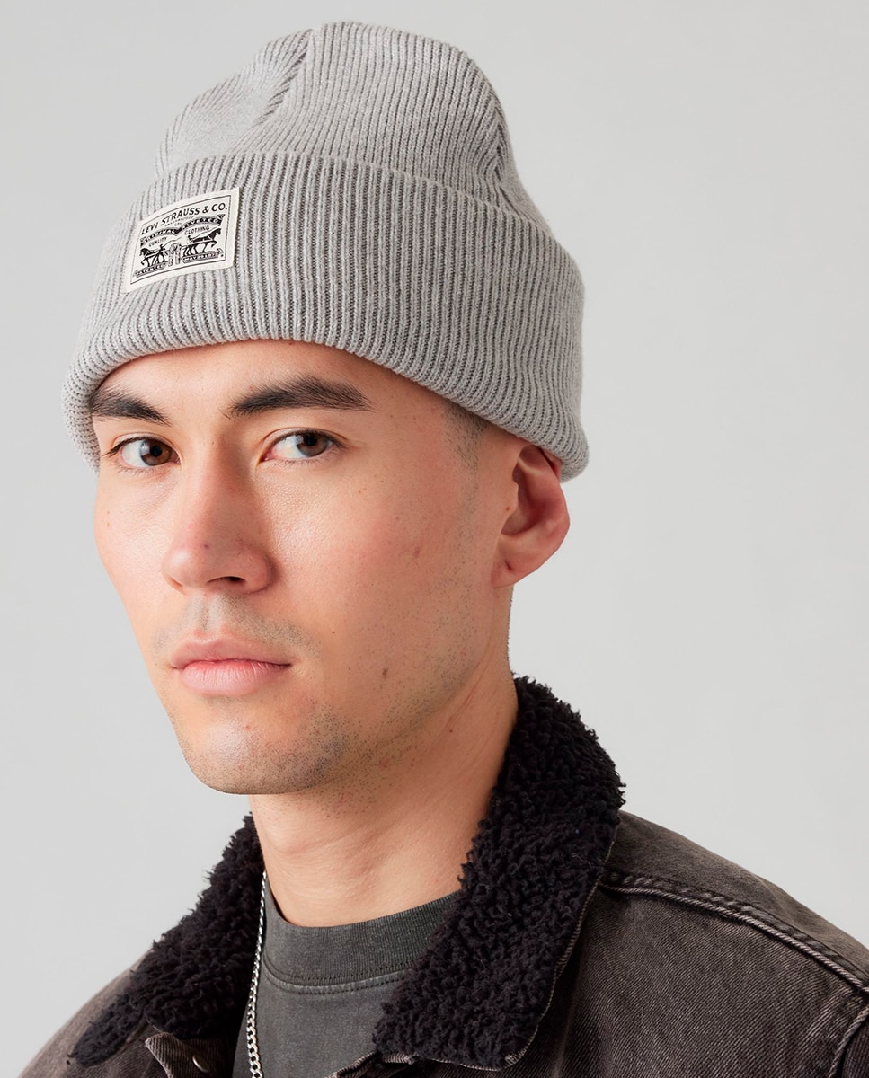 Gorro Backpatch Cinzento-3