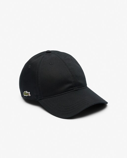 Imagen 0 de gorra unisex lacoste en sarga de algodón ecológico