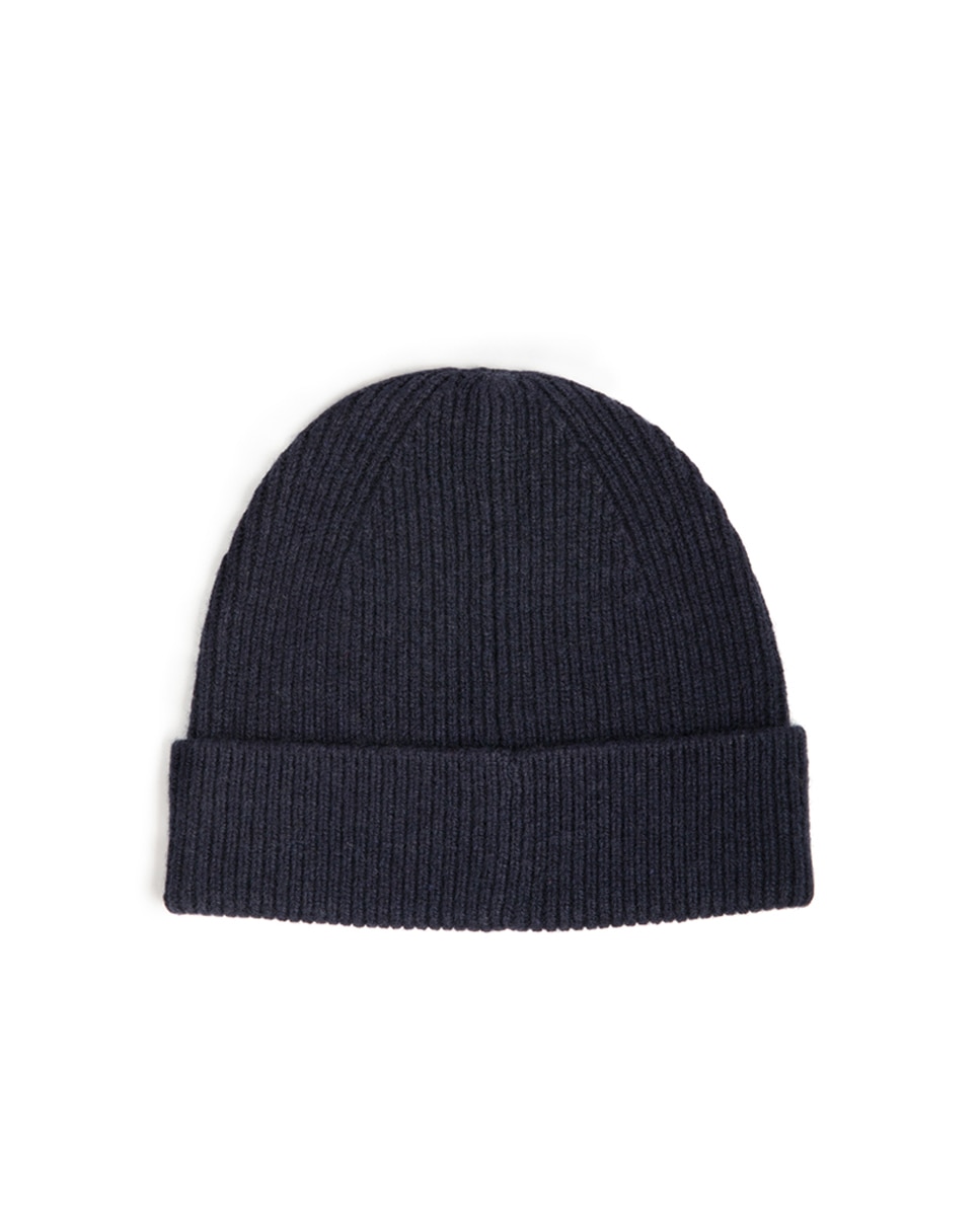 Gorro com Logótipo à Frente Azul-marinho-2