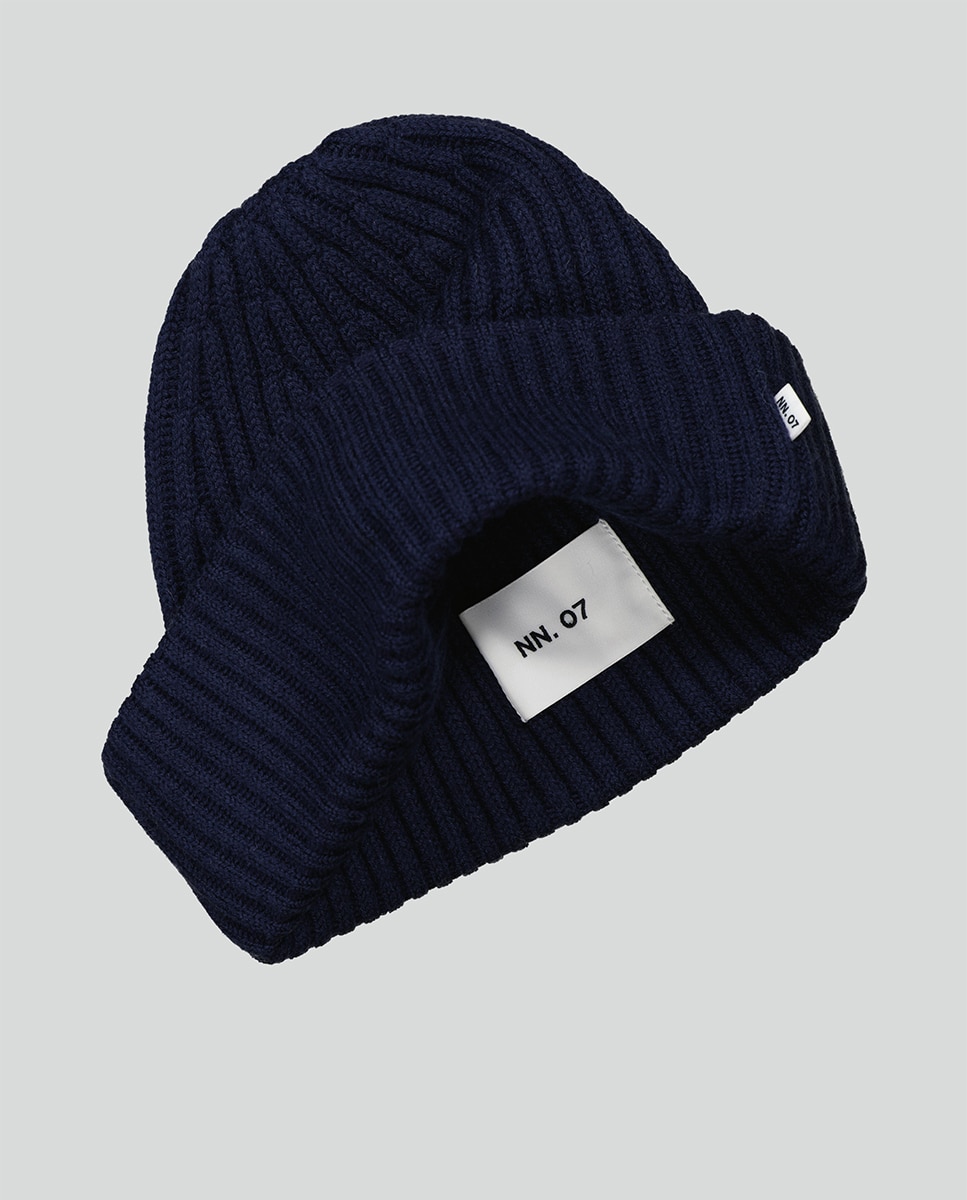 Gorro de Malha Azul-marinho-3