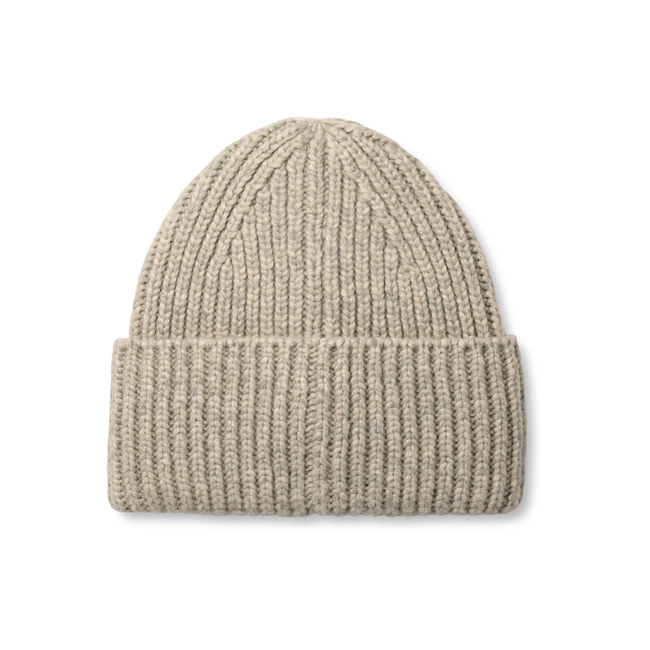 Gorro Canelado Cinzento-2