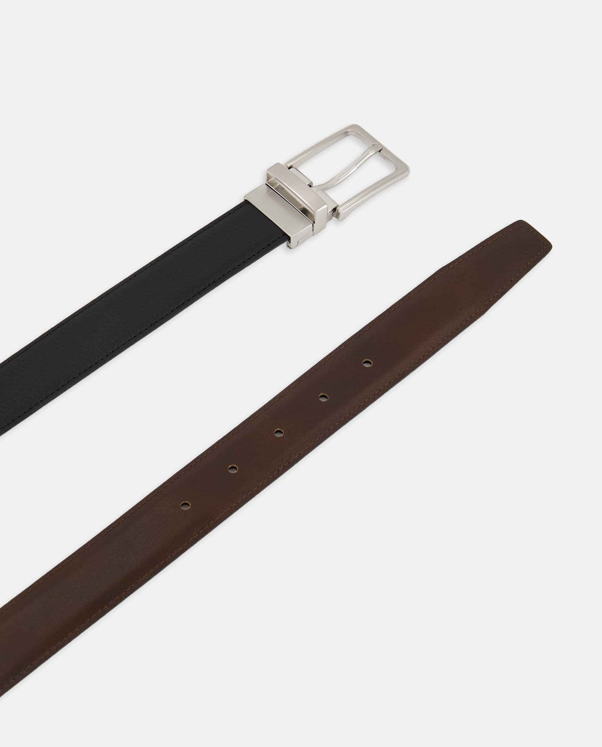 Cinto Clássico em Pele - 30 mm. Produto fabricado em Espanha Preto-2
