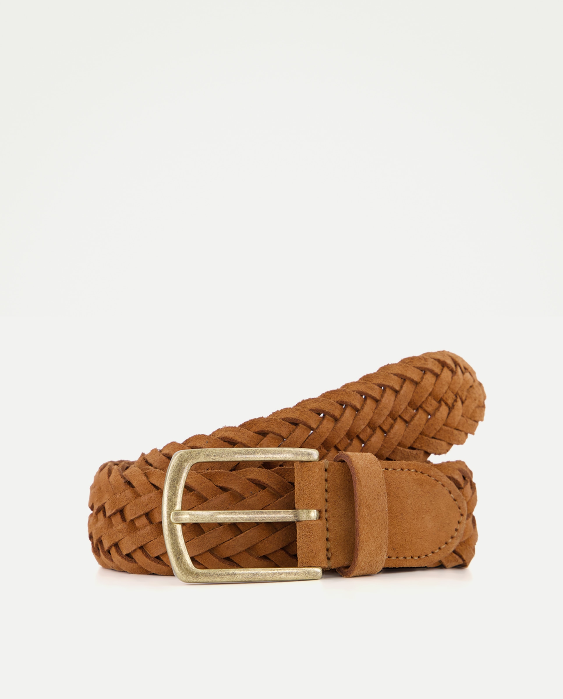 Imagem 0 de Cinto em Pele Entrançado de Coleção.