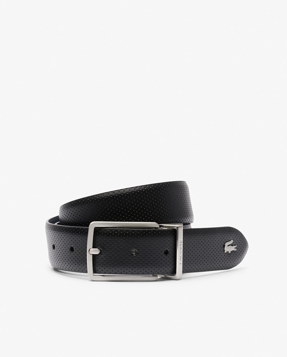 Cinto Reversível com Fivela Larga Preto-1