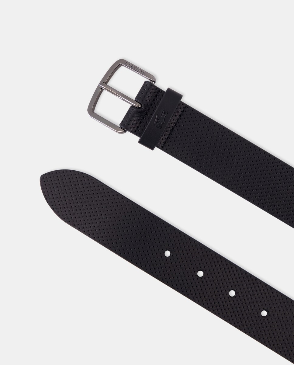 Cinto em Pele '35 Punch Preto-2