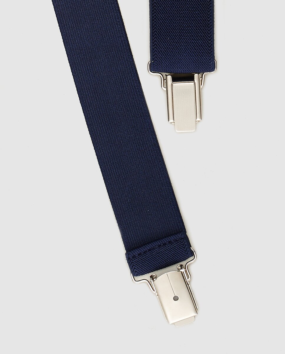 Suspensórios cinzento-claro. Produto fabricado em Espanha Azul-marinho-2