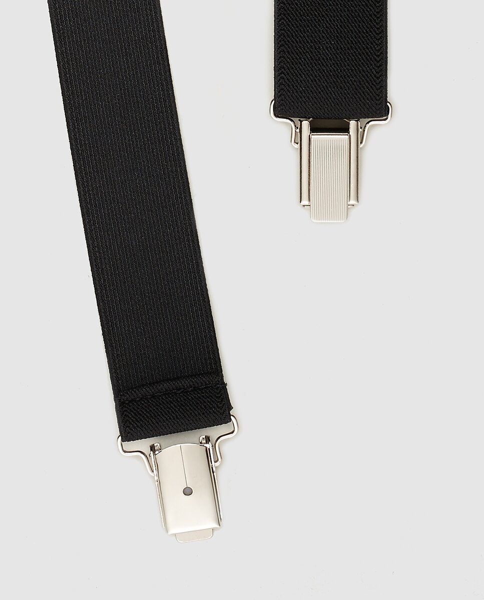 Suspensórios cinzento-claro. Produto fabricado em Espanha Preto-2