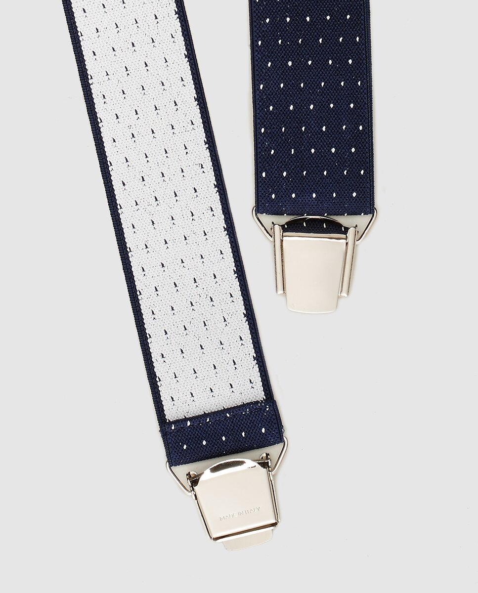 Suspensórios azul-marinho. Produto fabricado em Espanha Azul-marinho-2
